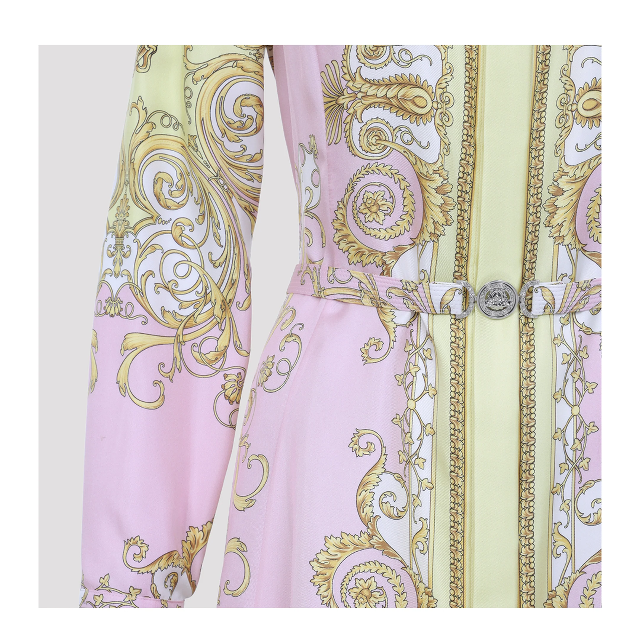 Printed Twill Shirt Dress - Image 4