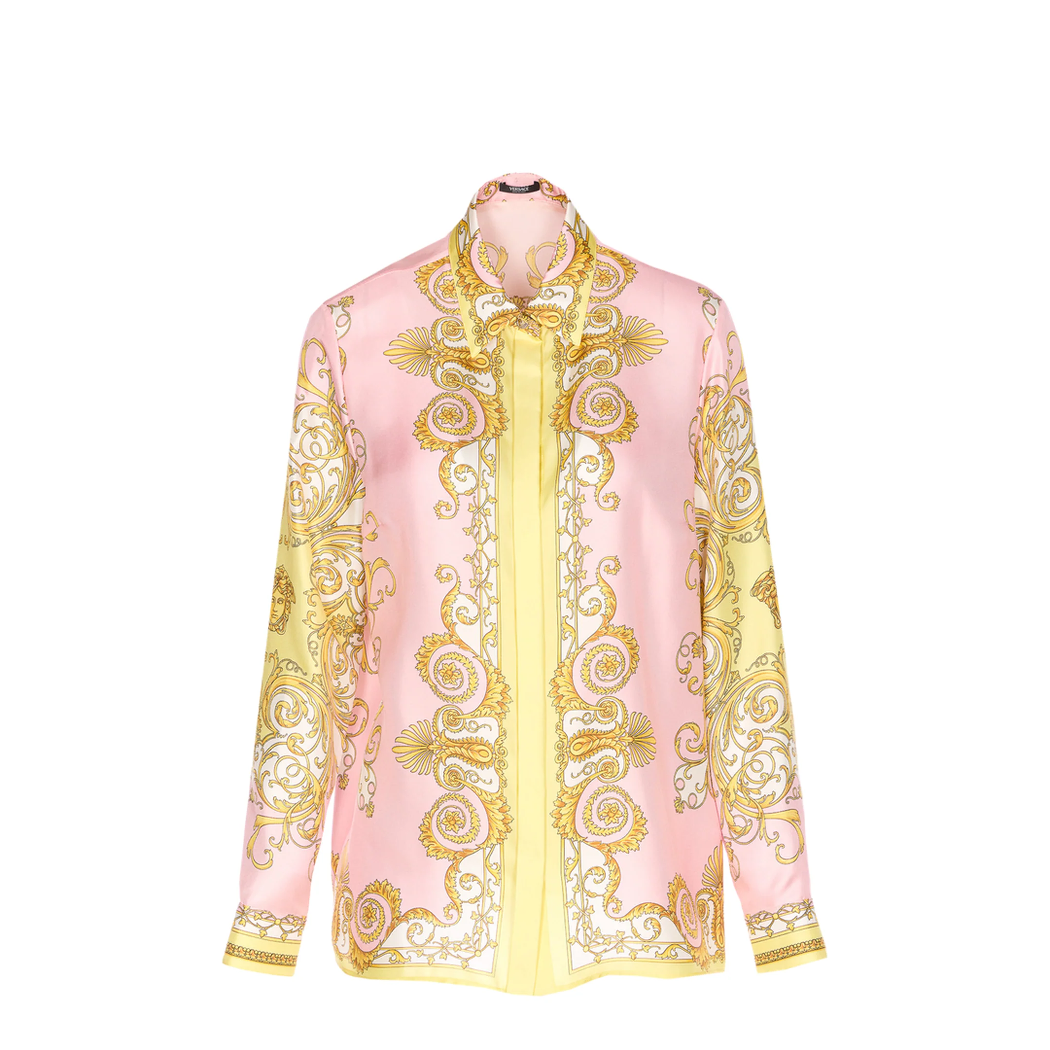 Shirt Silk Twill Print Spring Barocco Foulard - Image 2