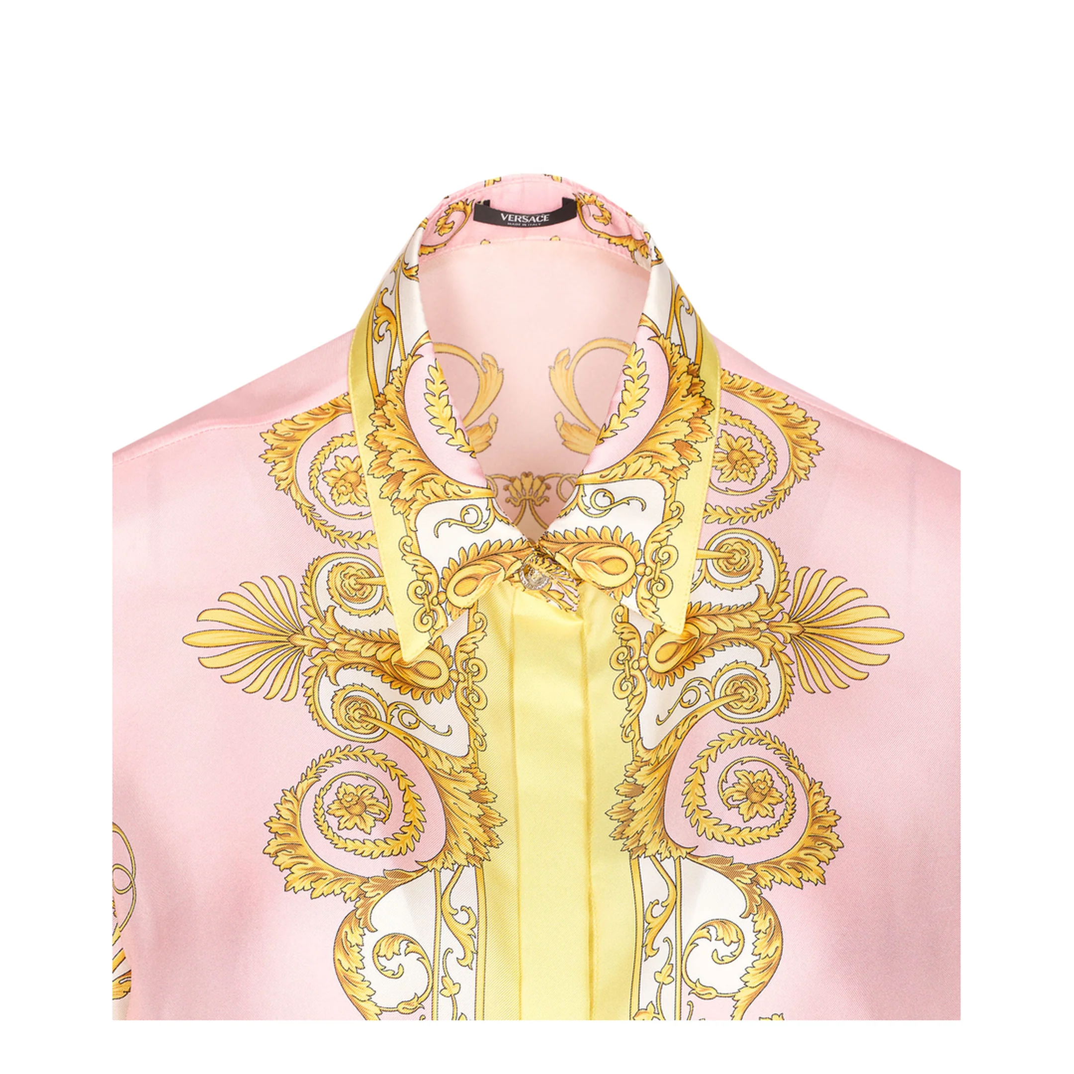 Shirt Silk Twill Print Spring Barocco Foulard - Image 5
