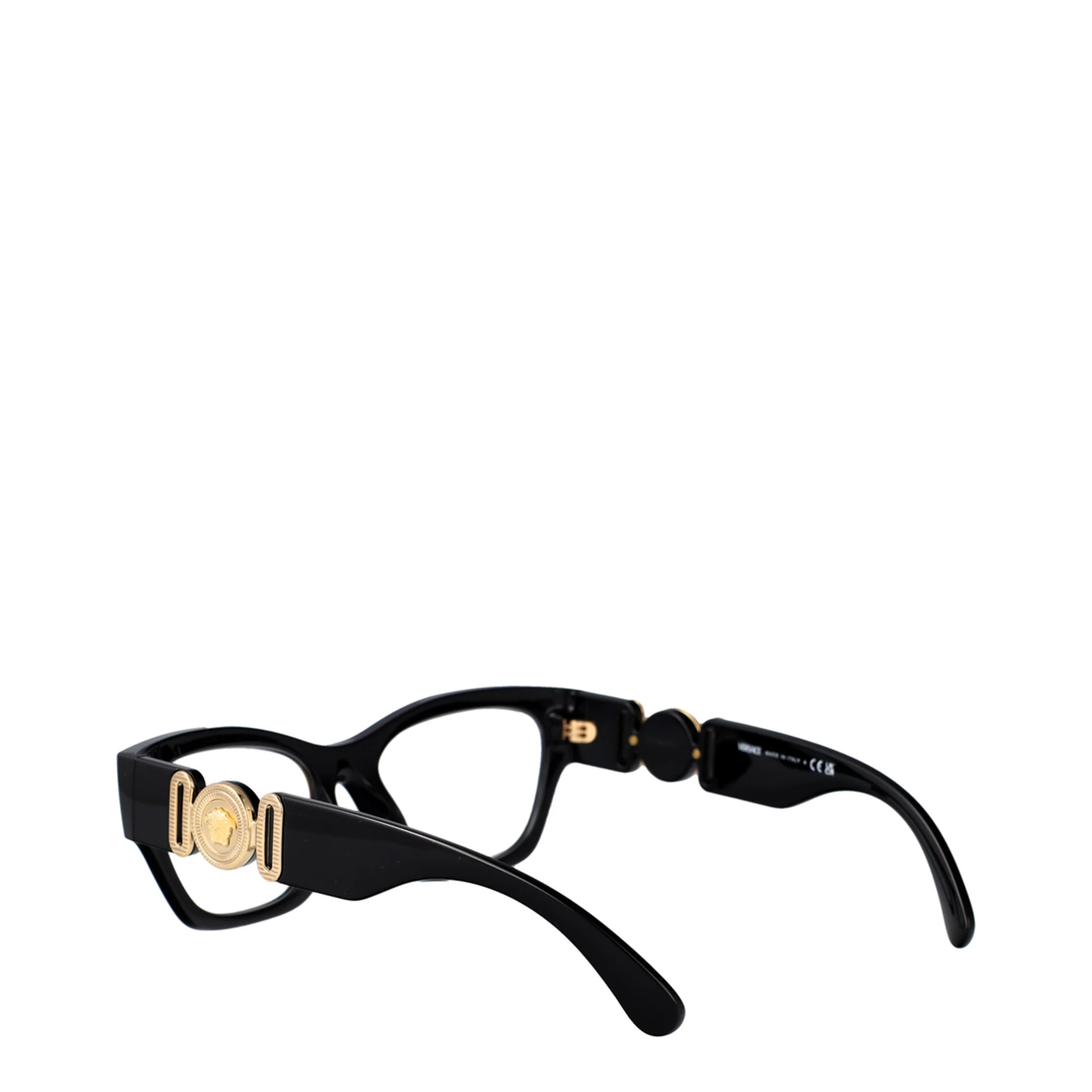 Cat Eye Glasses - Black - Image 4