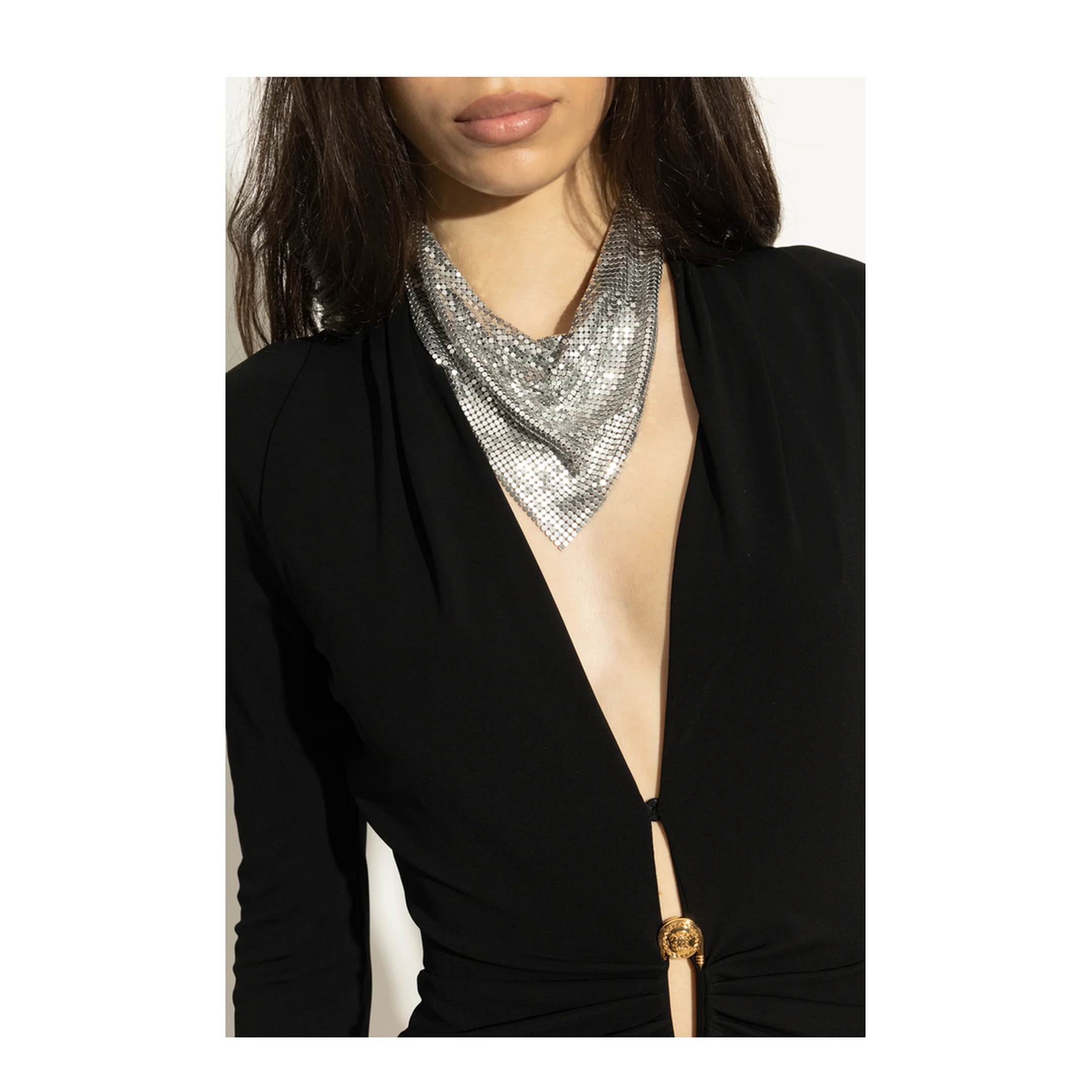 Pixel Gleaming Necklace - Silver - Image 3