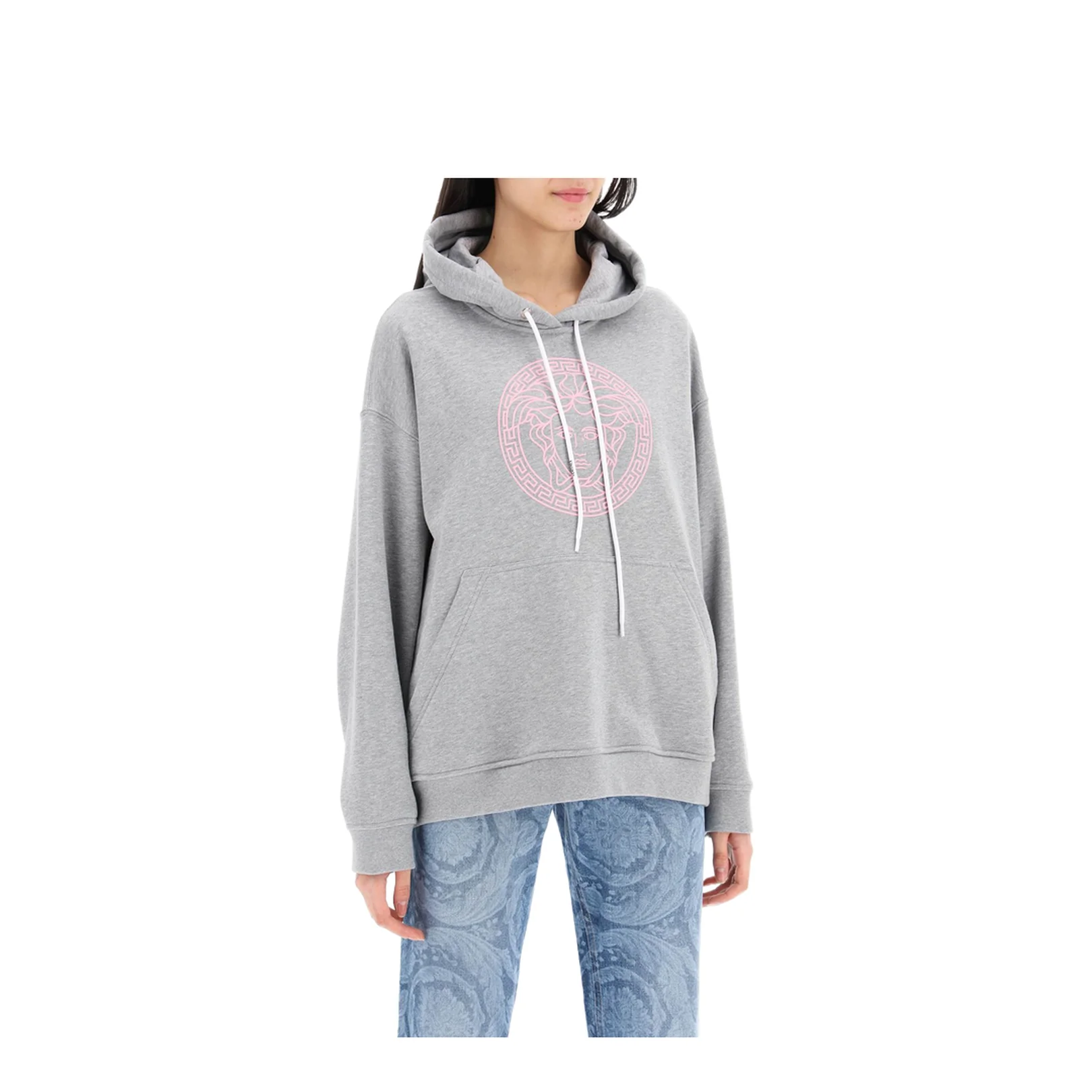 Grey Cotton Sweatshirt - Image 2