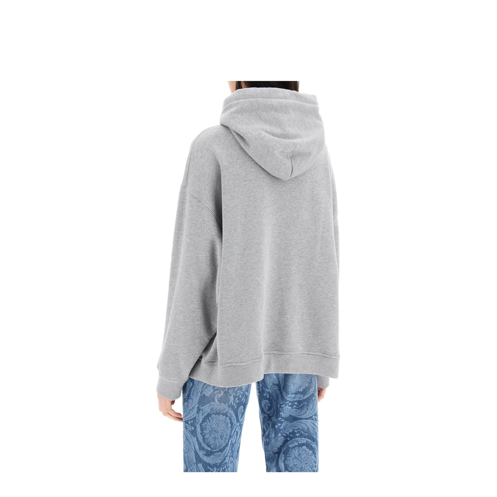 Grey Cotton Sweatshirt - Image 3