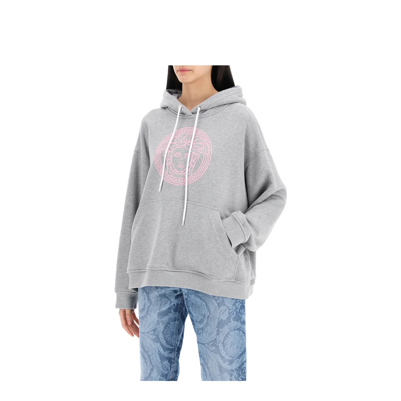 Grey Cotton Sweatshirt - Image 4