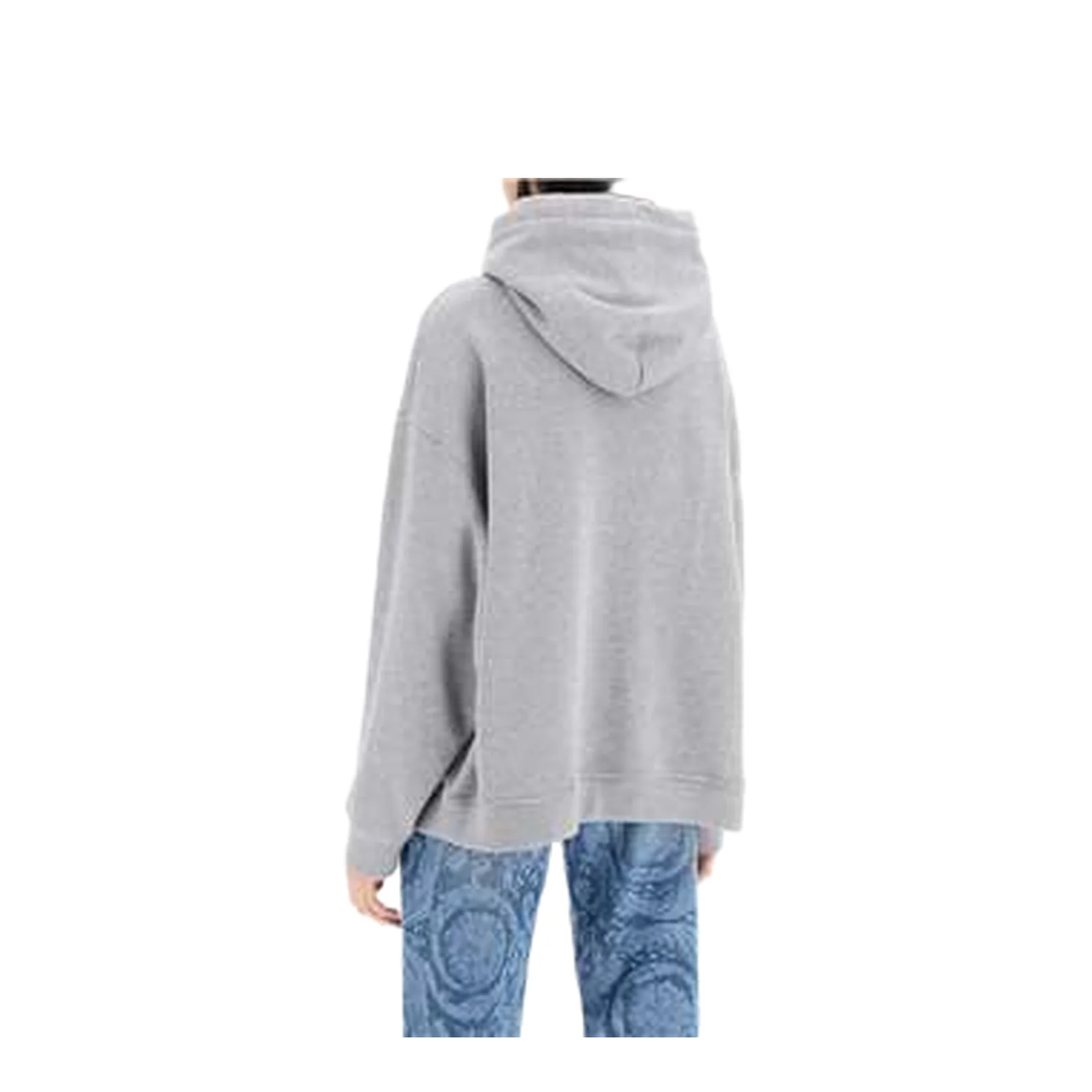 Grey Cotton Sweatshirt - Image 5