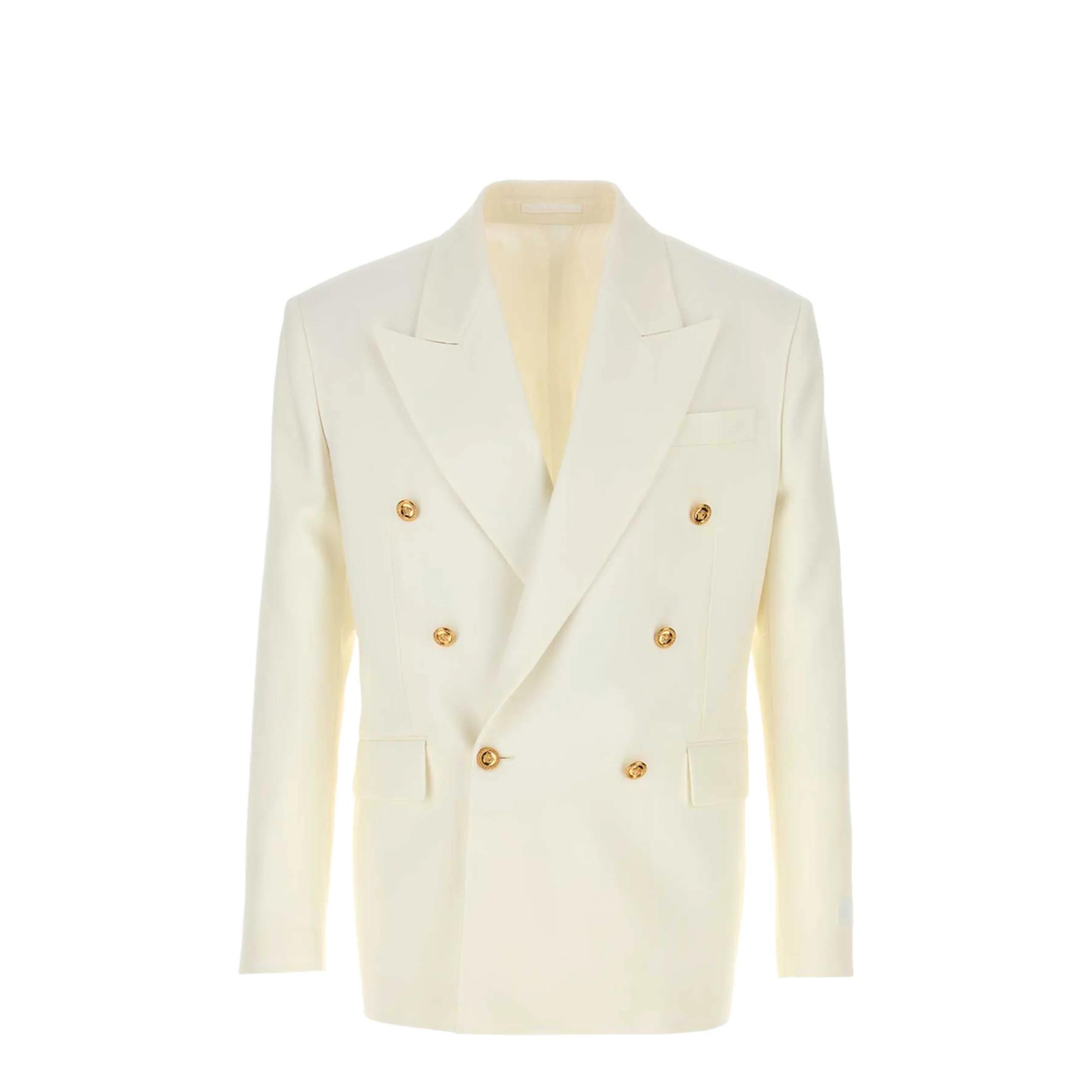 Ivory Wool Blazer