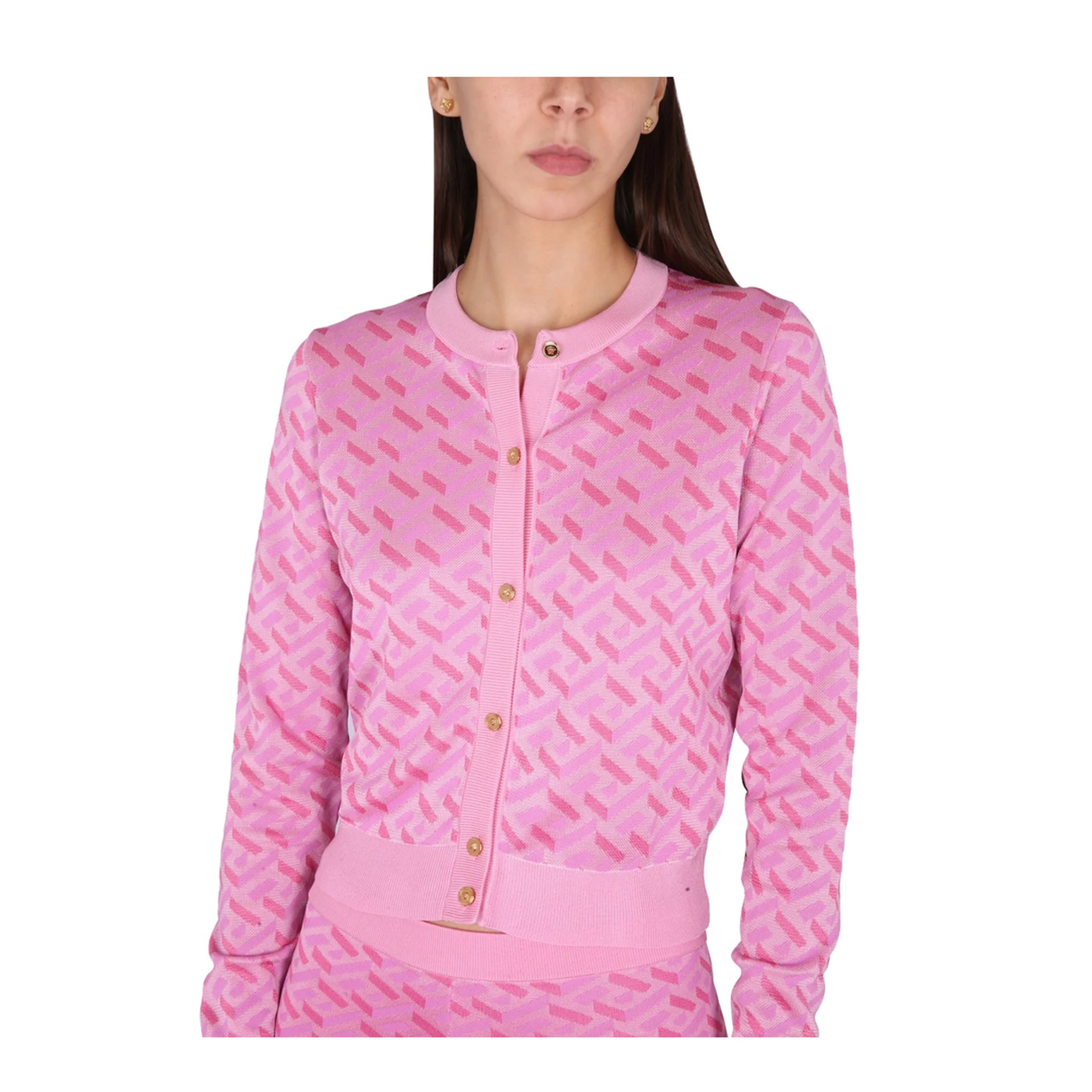 Jacquard Cardigan La Greca - Image 4