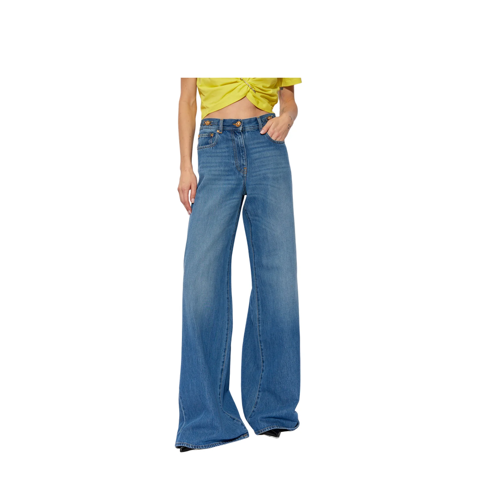 Jeans with logo - Image 3