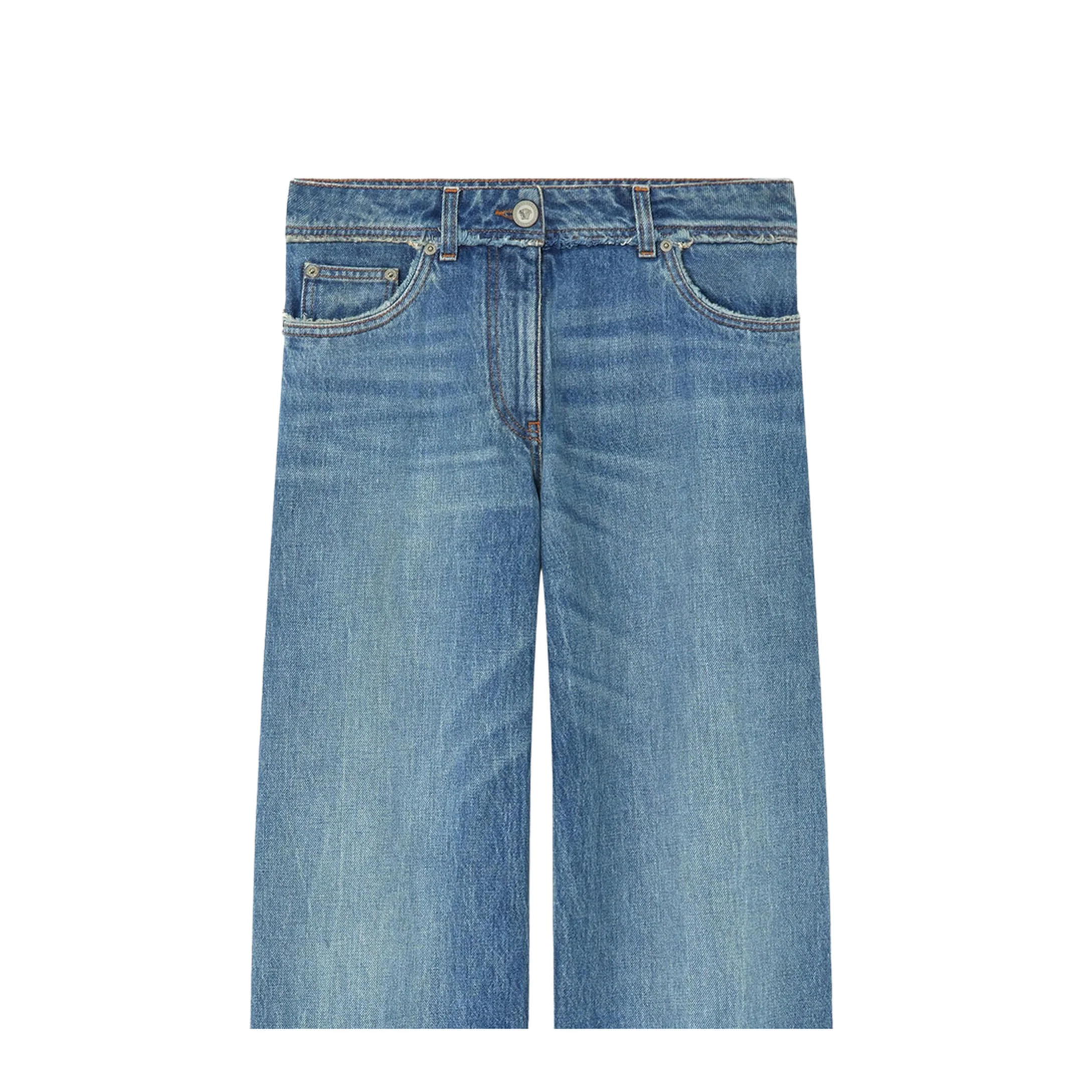 Women's Flared Denim Jeans - Image 3
