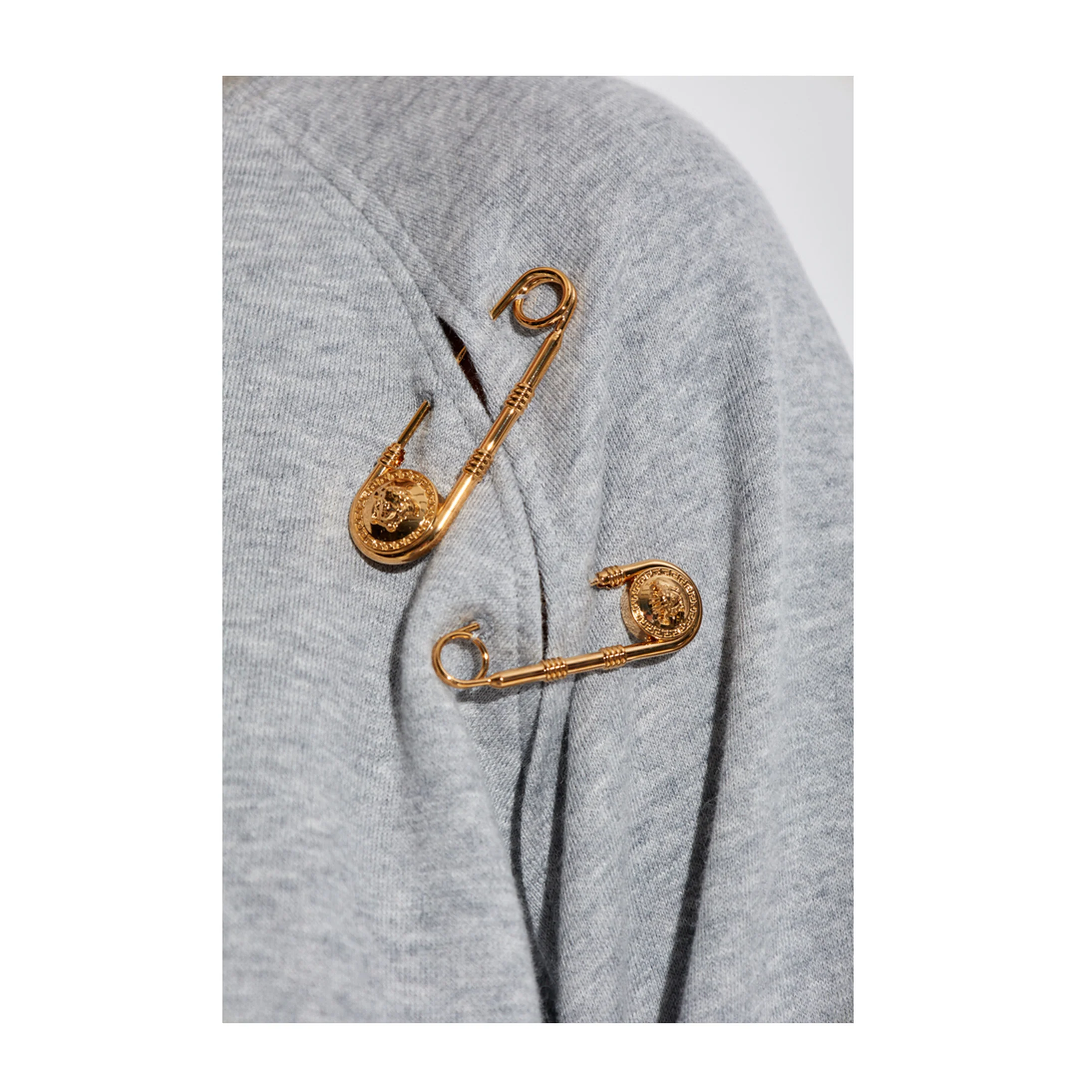 Knitted Sweater Grey - Image 5