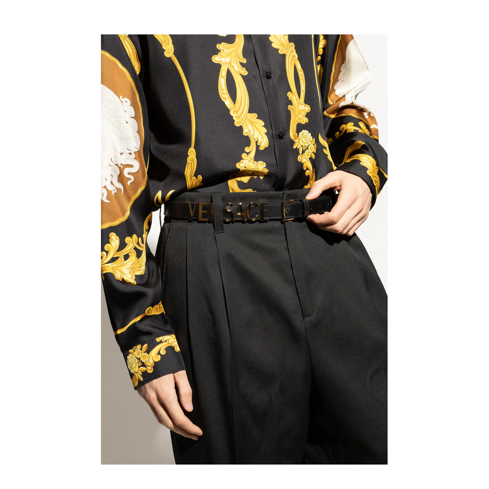Men's Leather Belt - Image 2