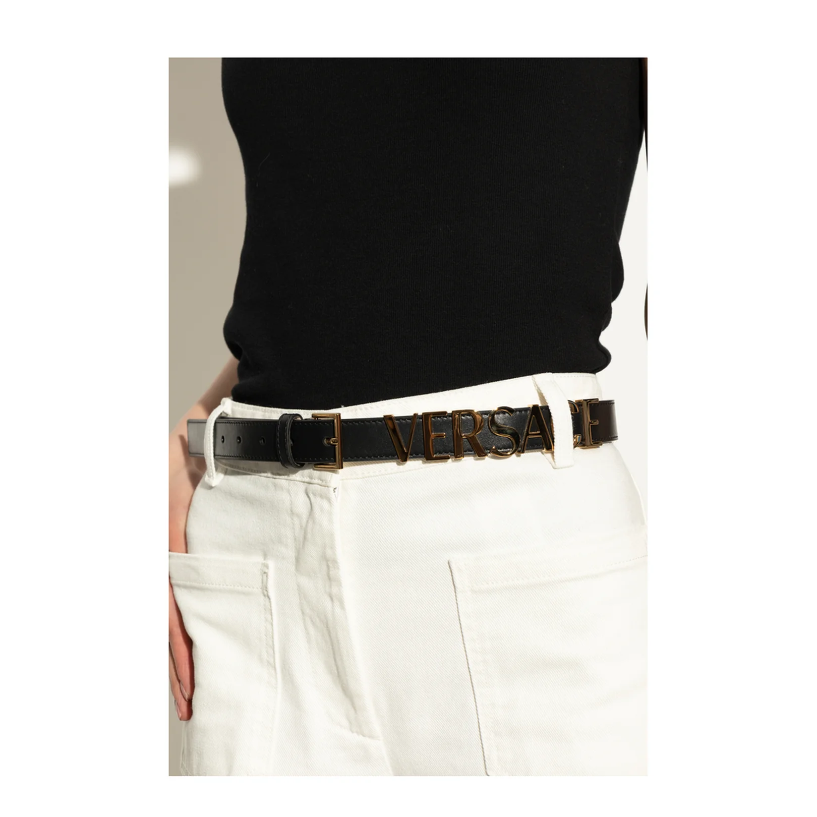 Women's Leather Belt - Image 2