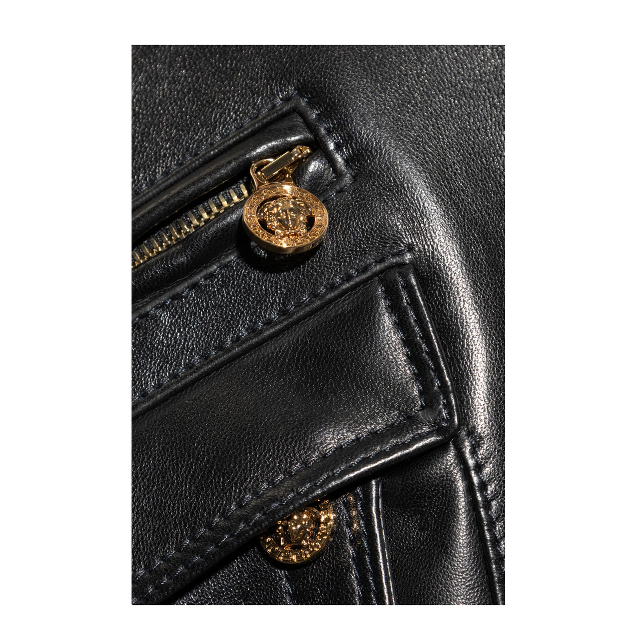 Leather Clothing Black - Image 5
