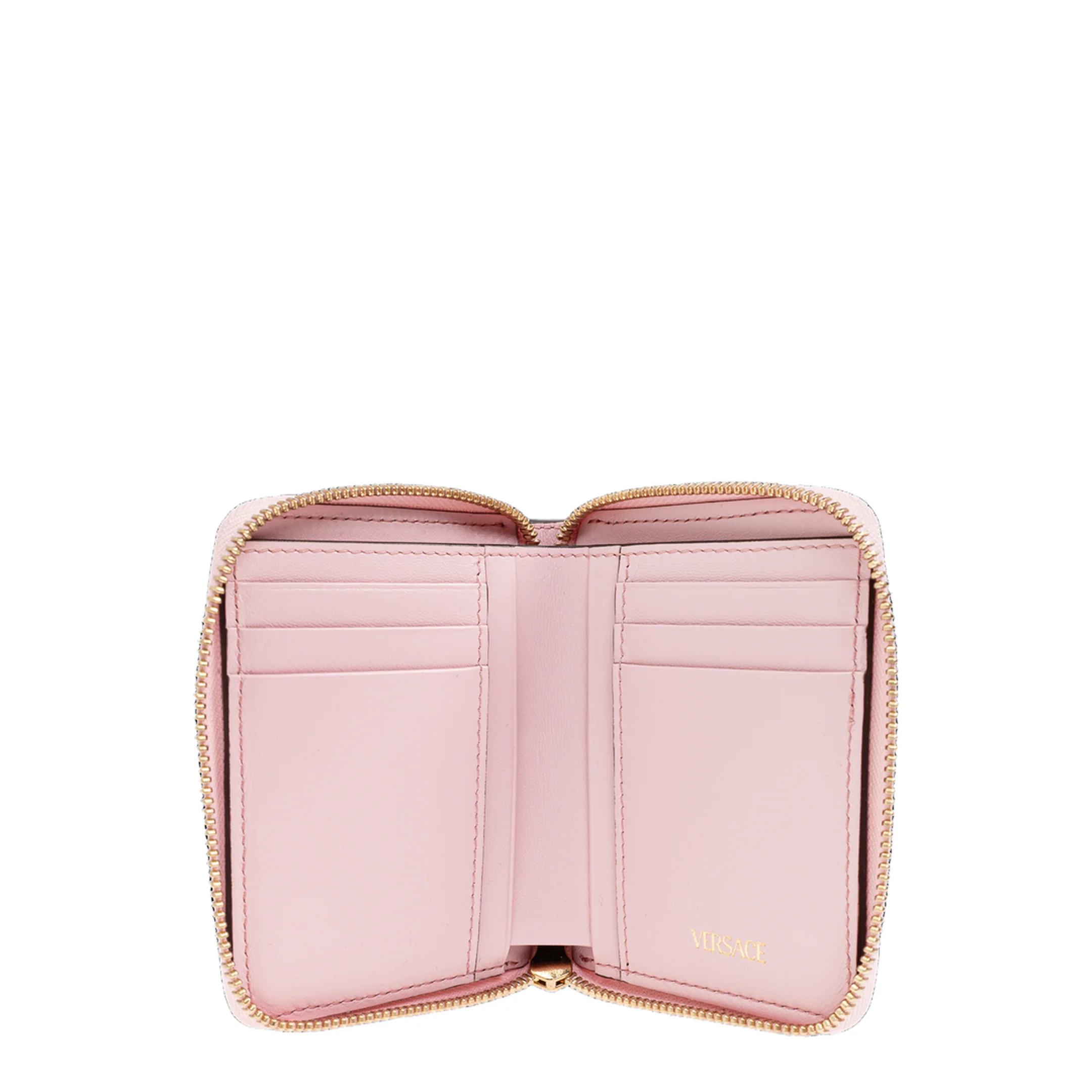 Logo Leather Wallet - Pink - Image 2