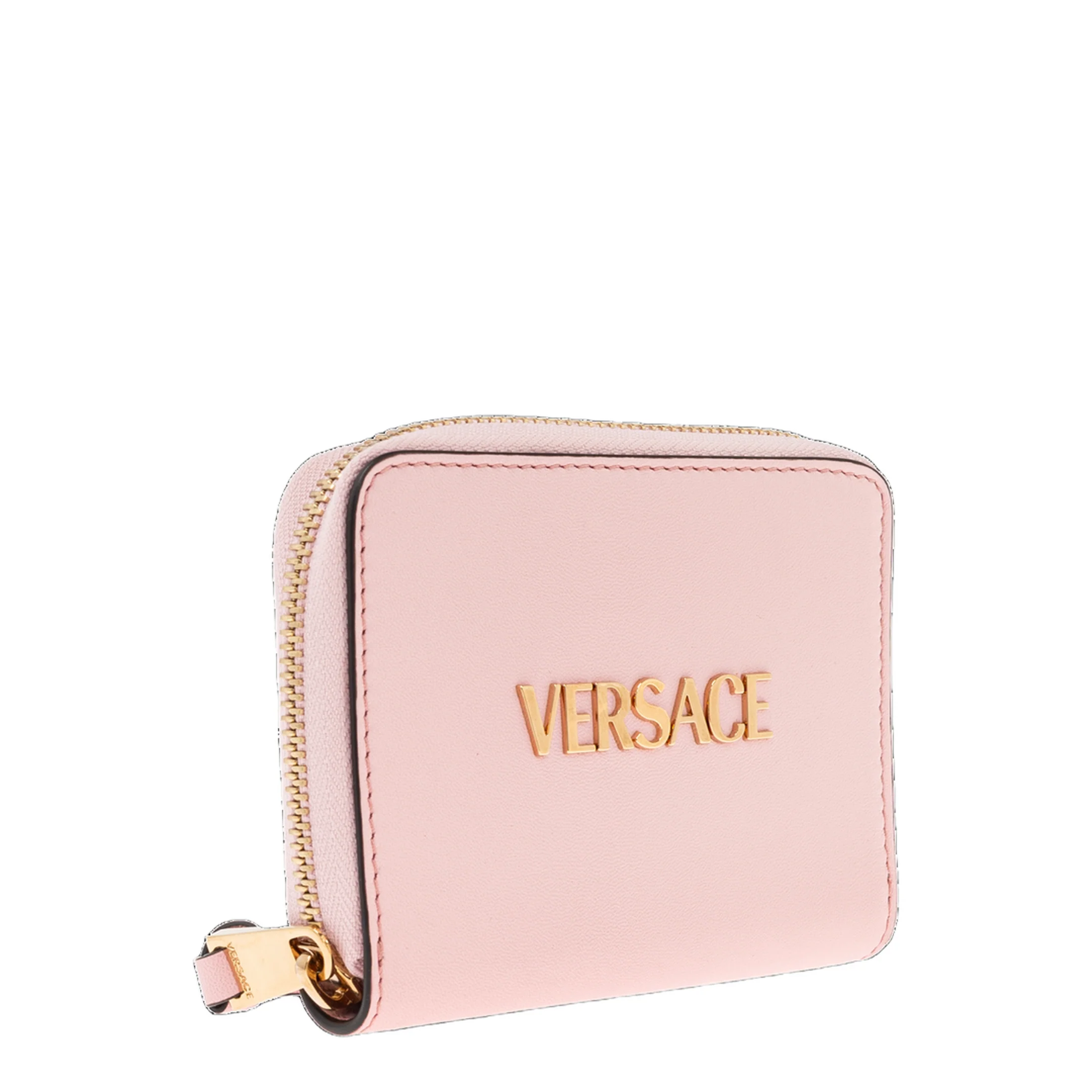 Logo Leather Wallet - Pink - Image 4