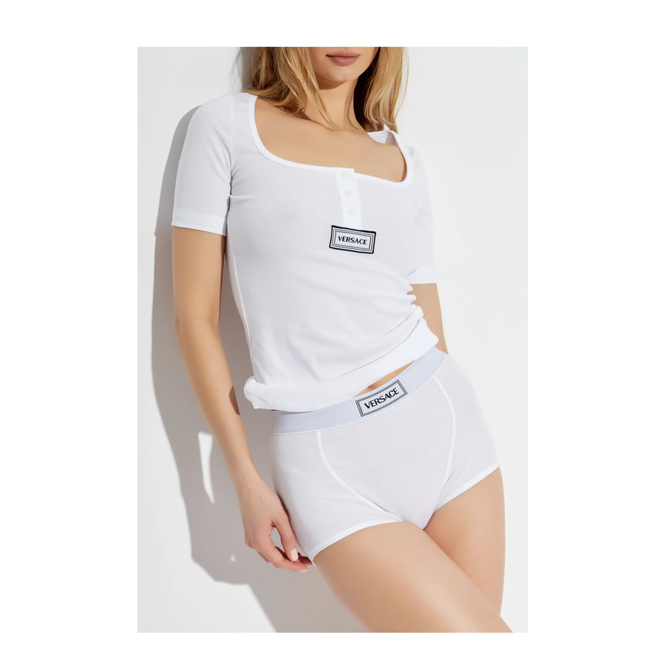 Lingerie T-Shirt White - Image 3