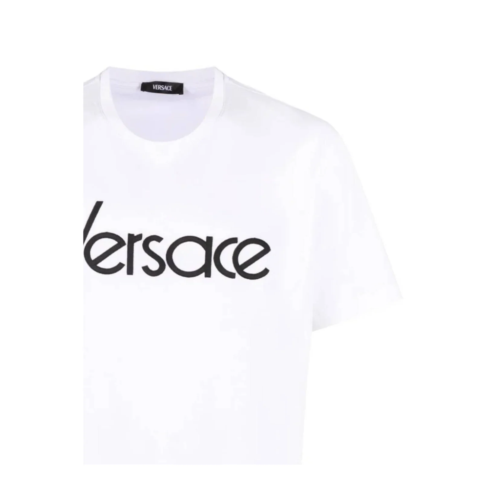 Logo-Embroidered T-Shirt - White - Image 2