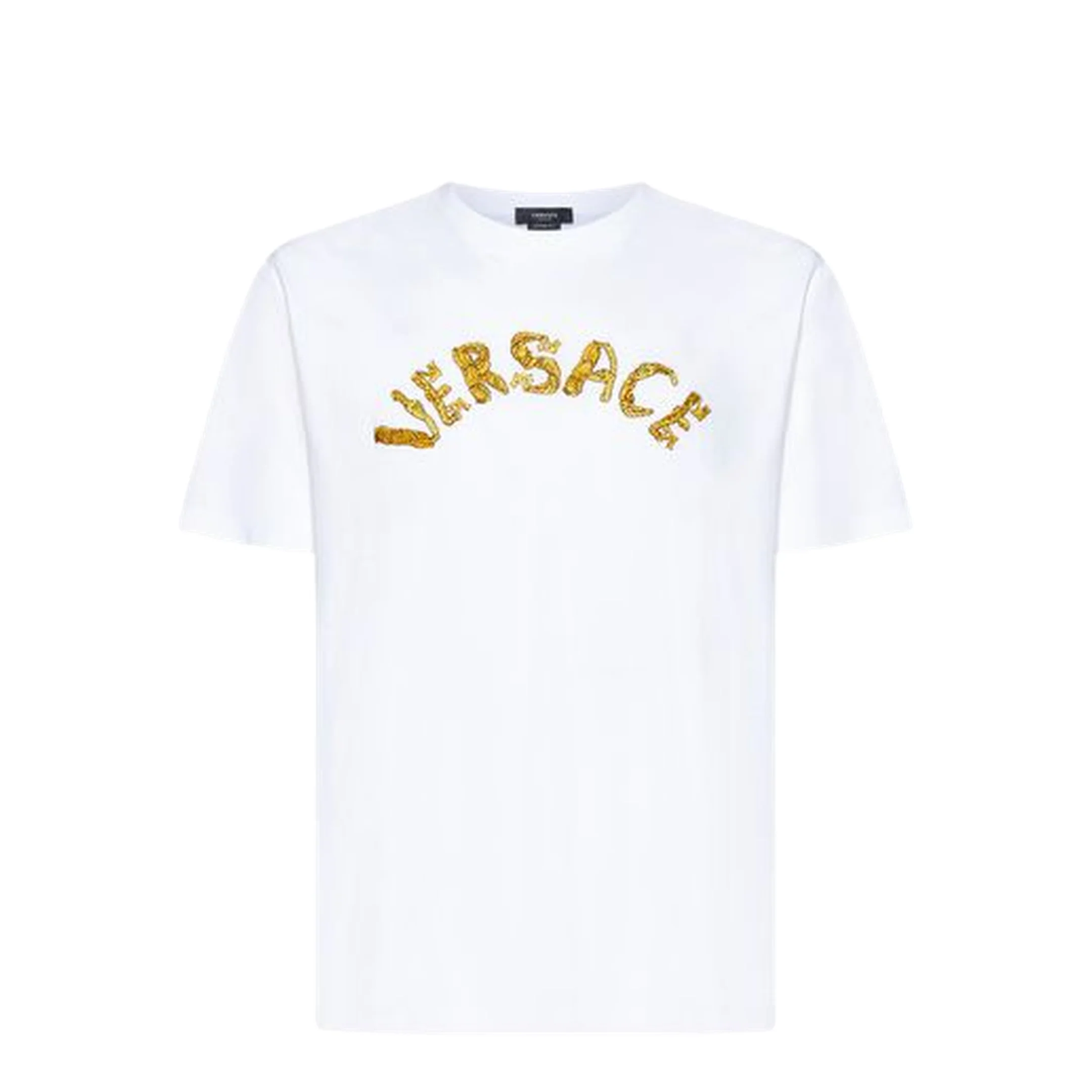 Logo Embroidery T-shirt In White