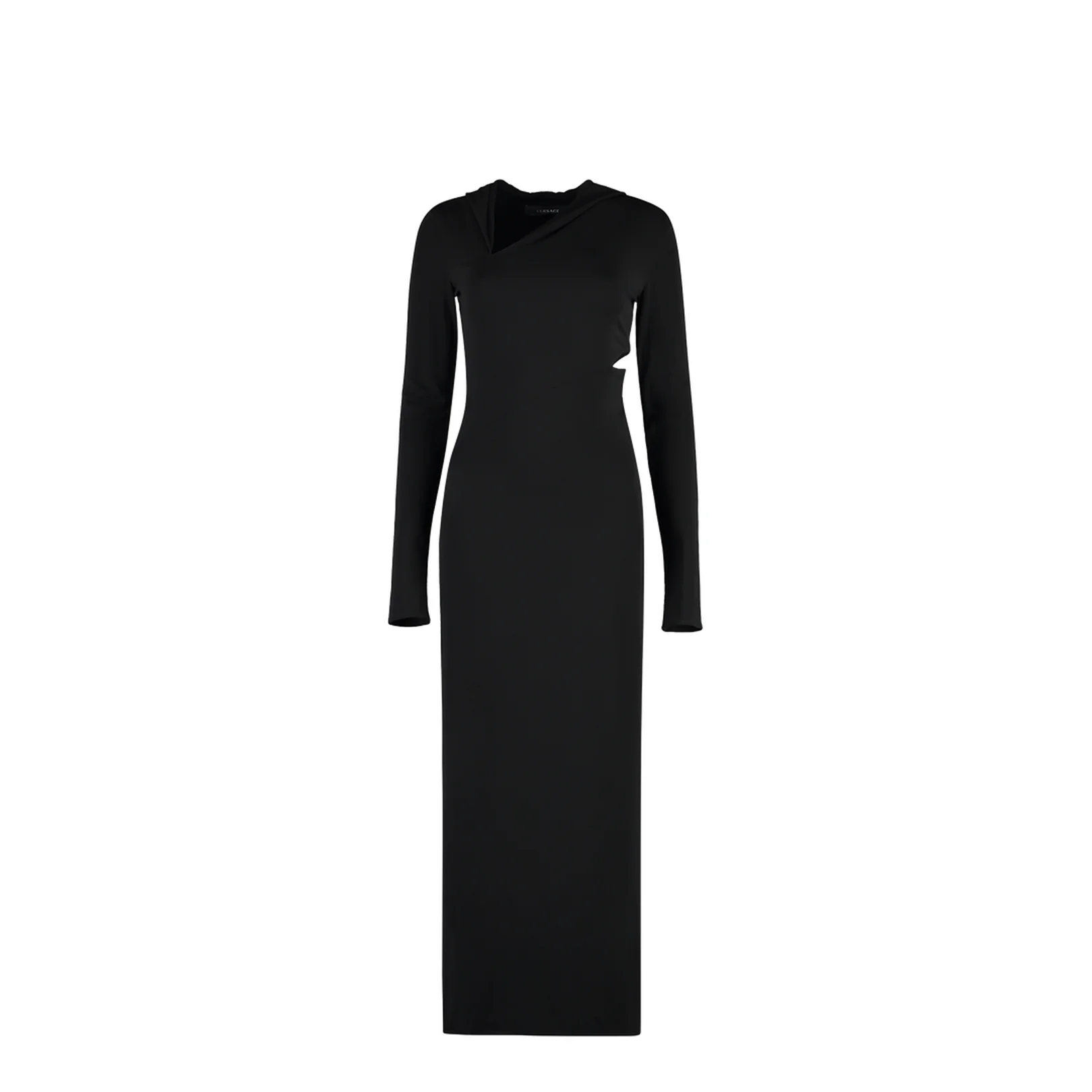 Long Cut-Out Hooded Dress - Image 3