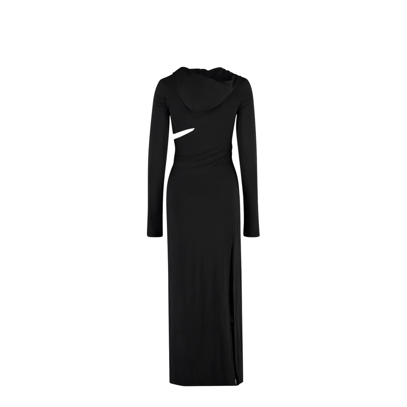 Long Cut-Out Hooded Dress - Image 4