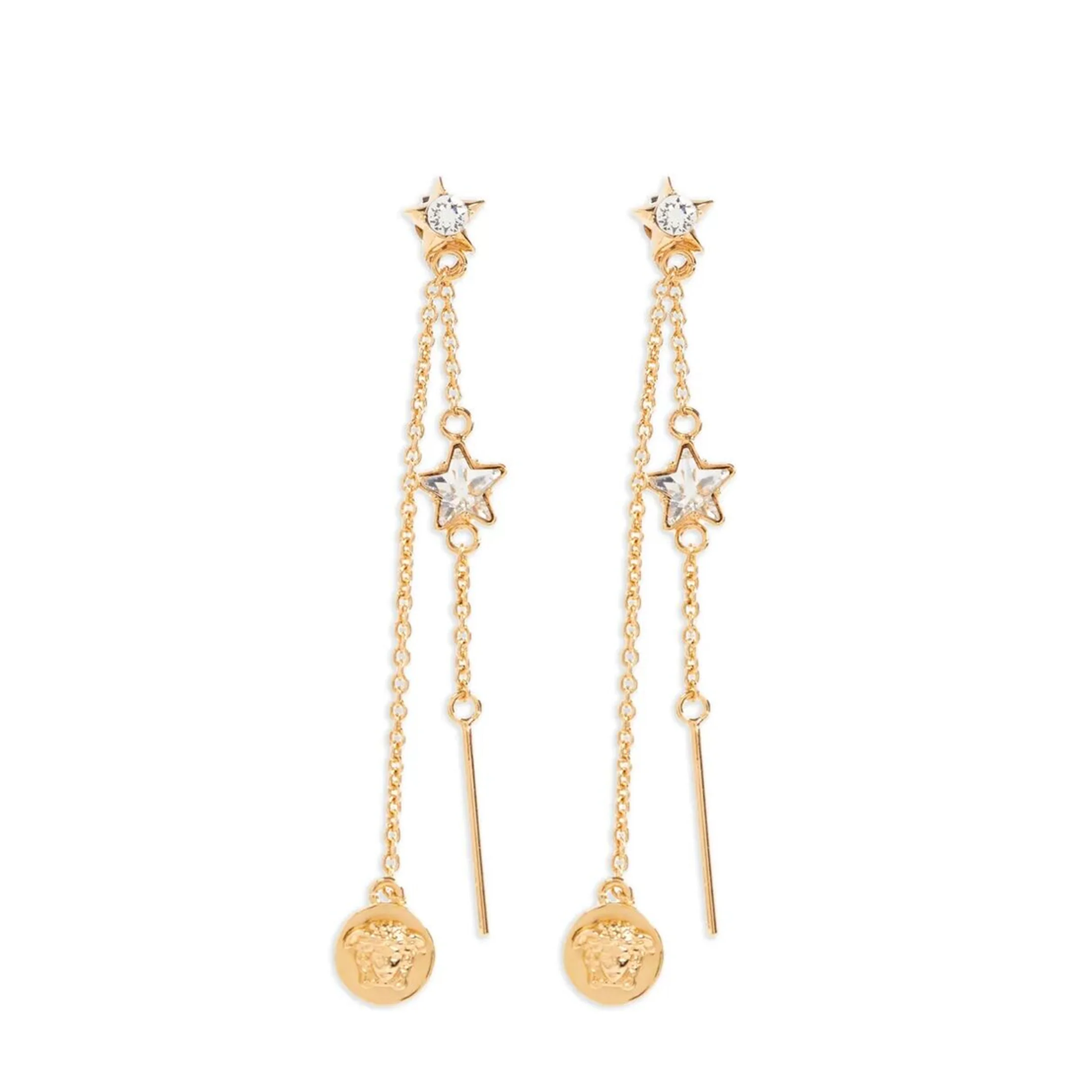 Long Earrings Shimmering Crystals - Image 5