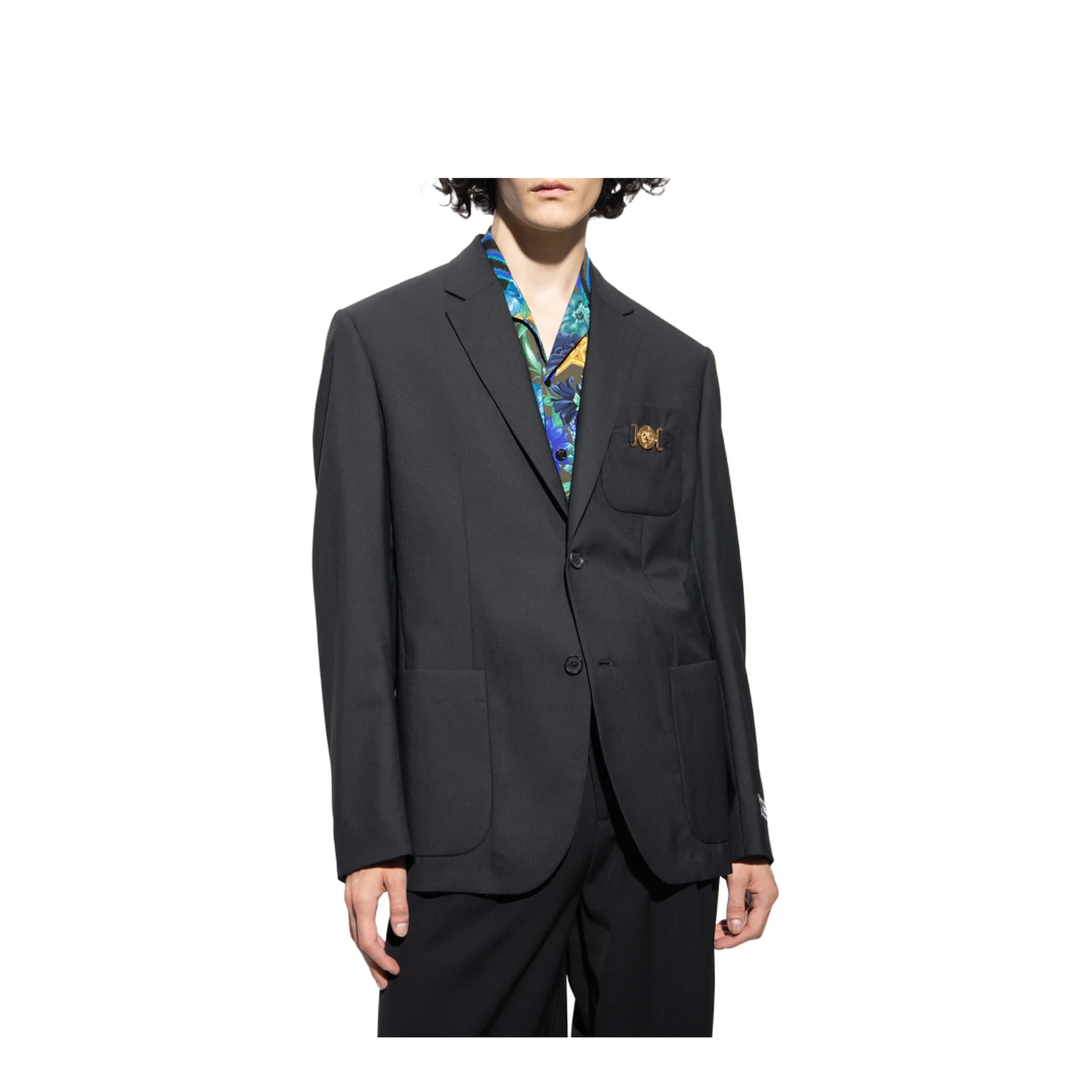 Medusa Biggie Single-breasted Blazer - Image 5