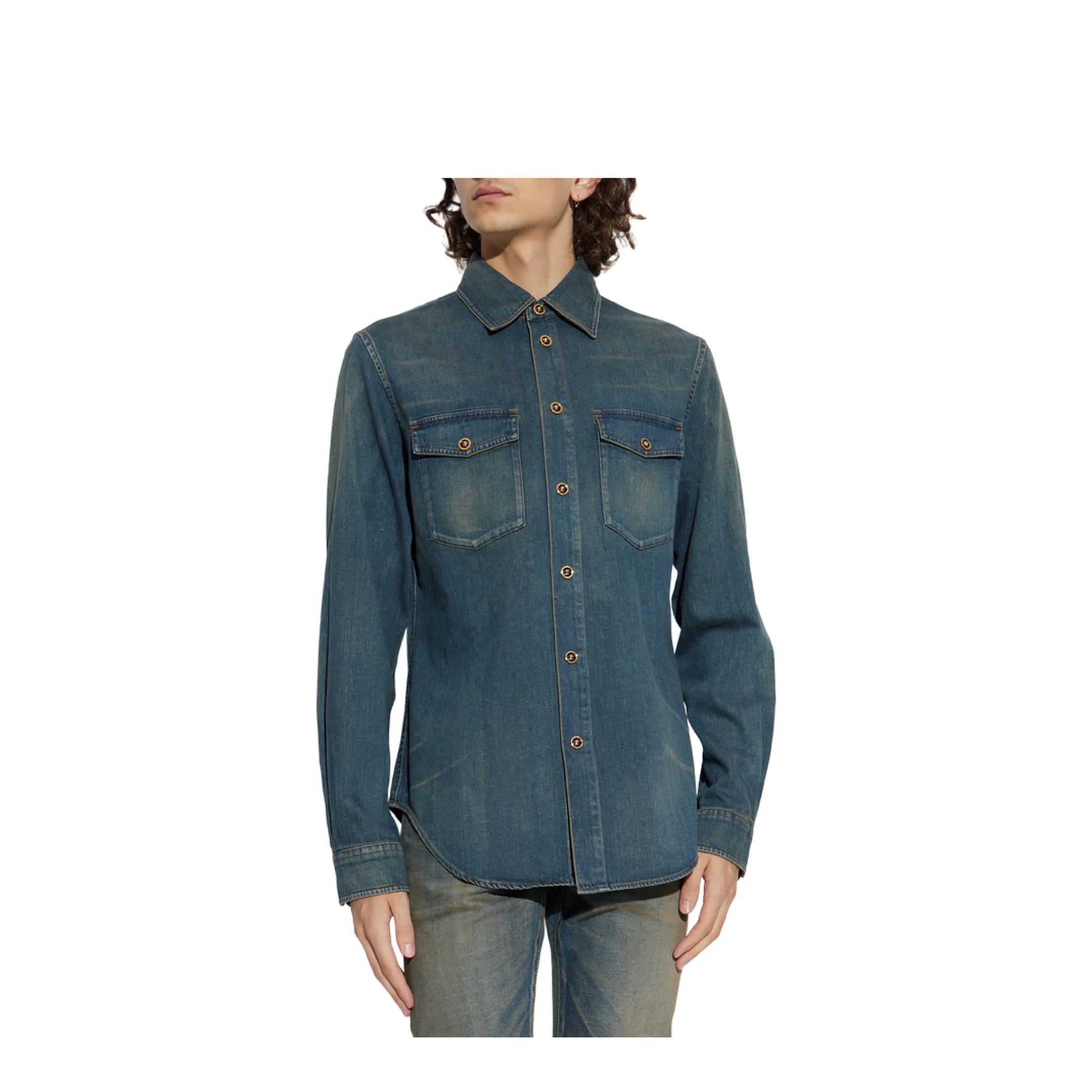 Men's Shirt Denim - Image 3