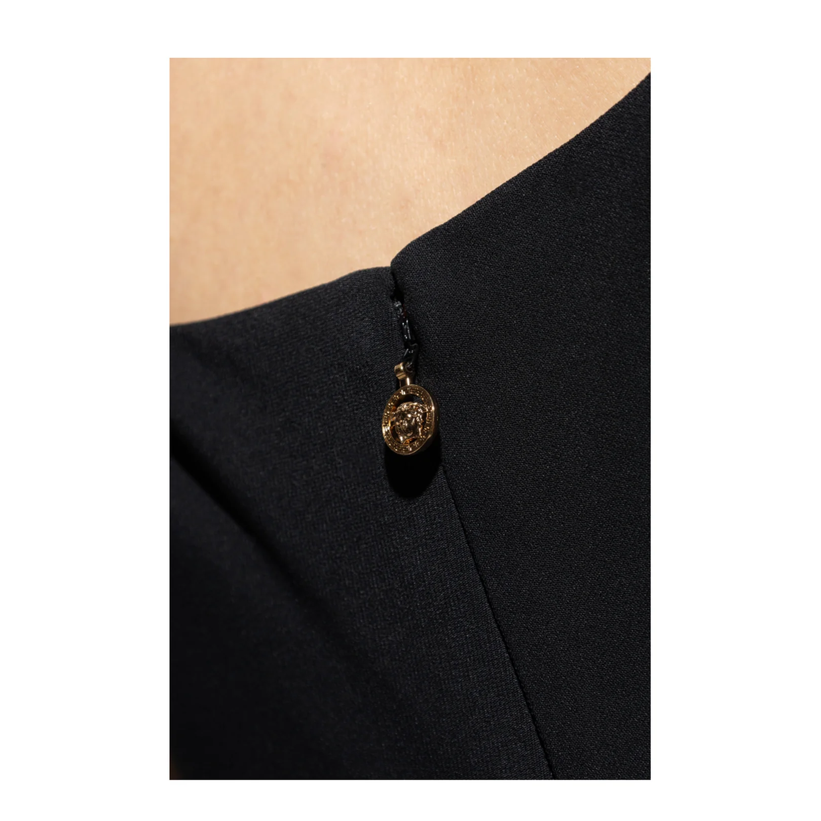 Midi Cady Dress Black - Image 5