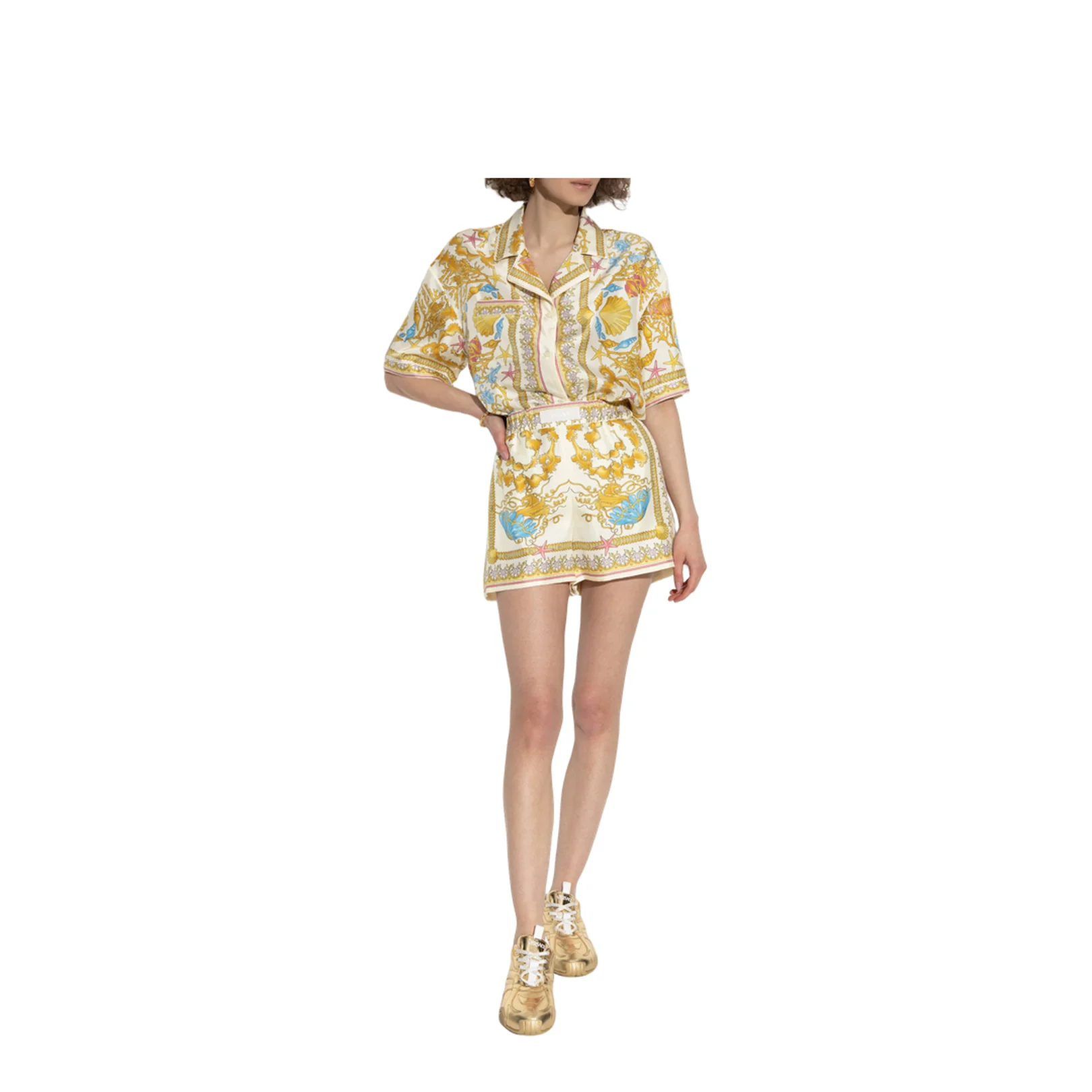 Multicolor Shorts Silk - Image 2