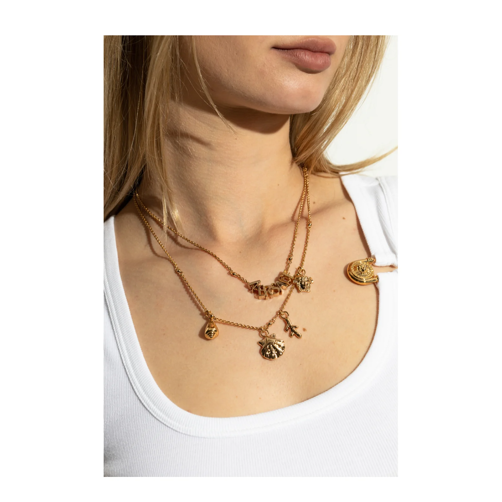 Necklace with Charms - Image 3