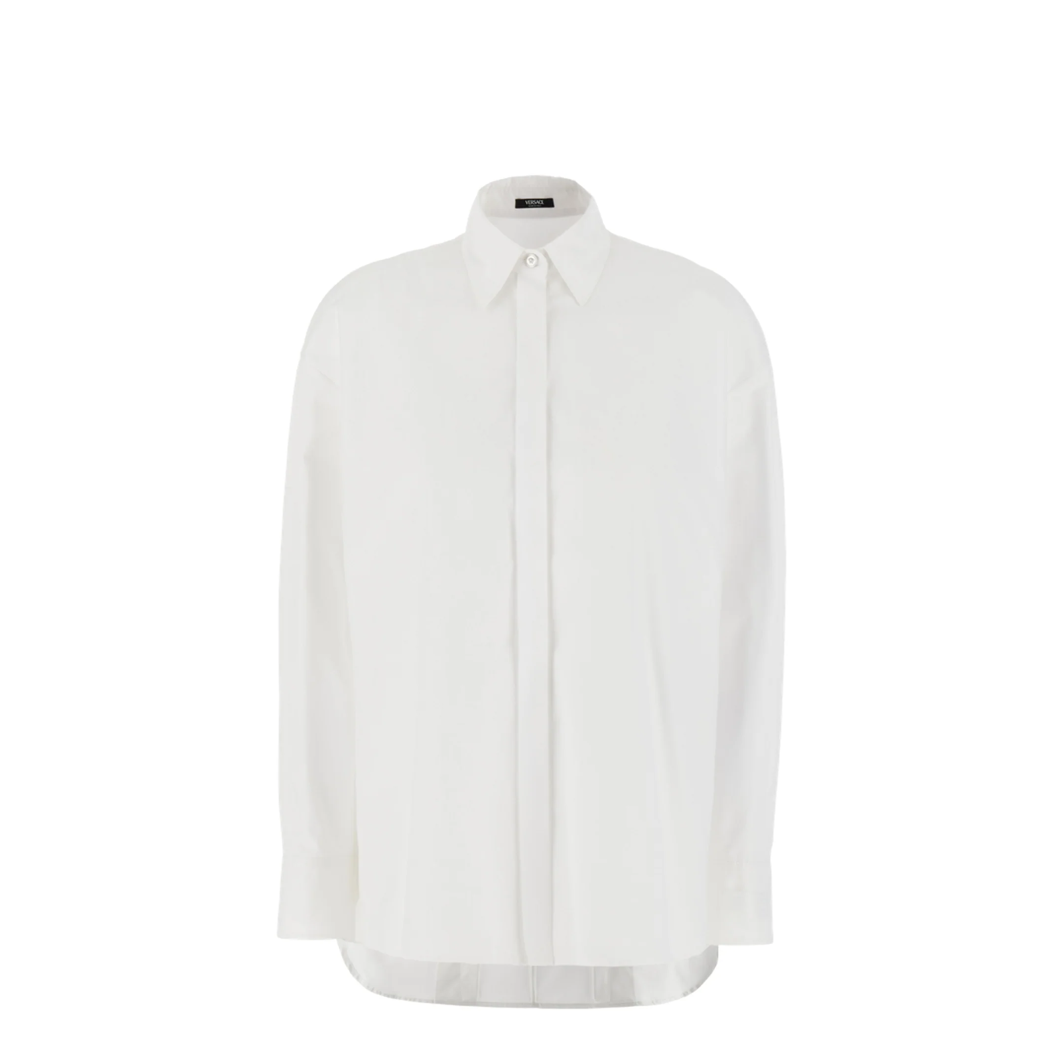 Oversized Shirt with Rounded Shoulders - Image 3