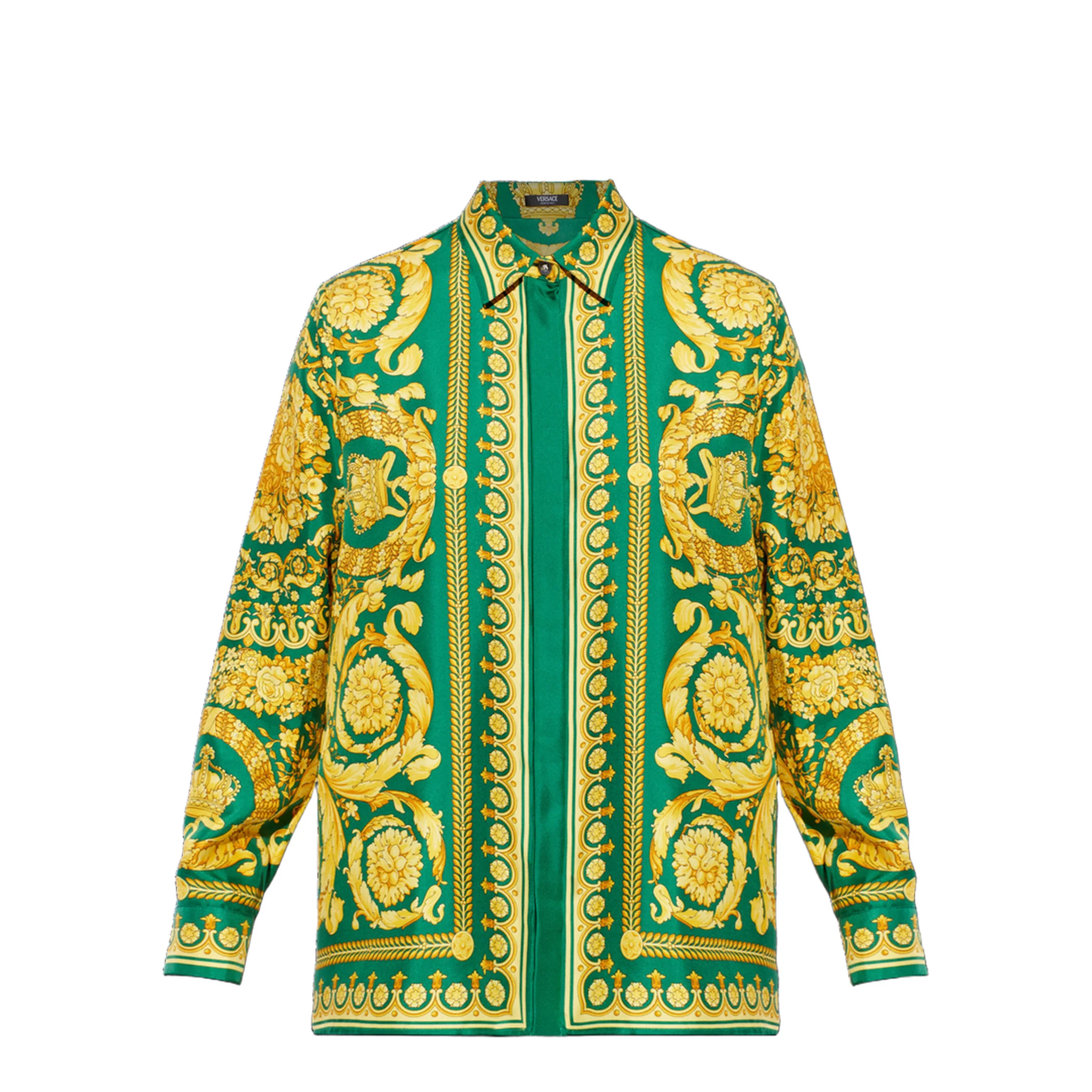 Printed Silk Shirt - Image 4
