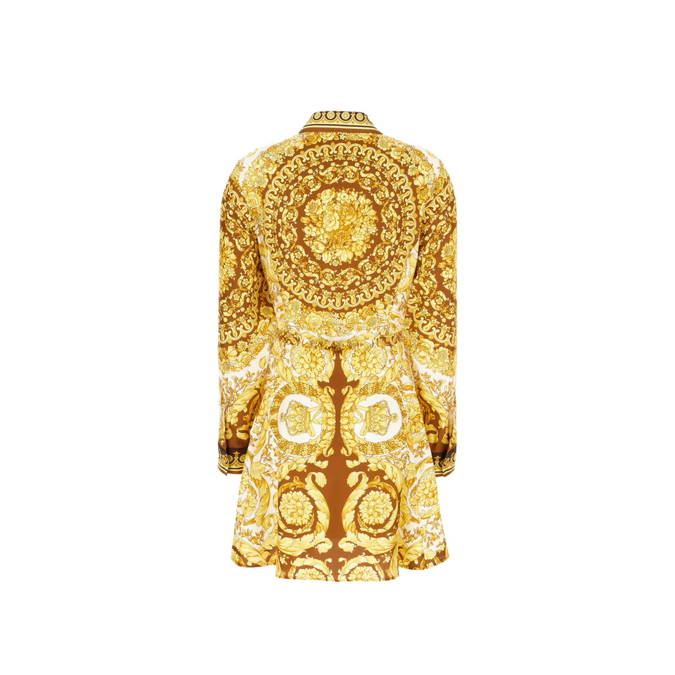 Printed Twill Shirt Dress - Image 2