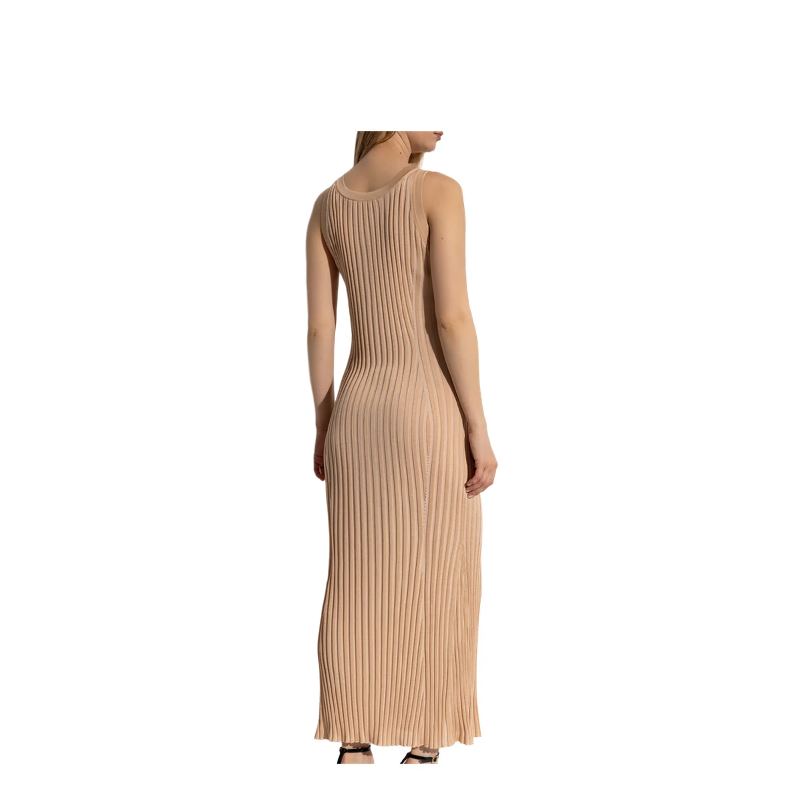Ribbed Sleeveless Dress - Image 4