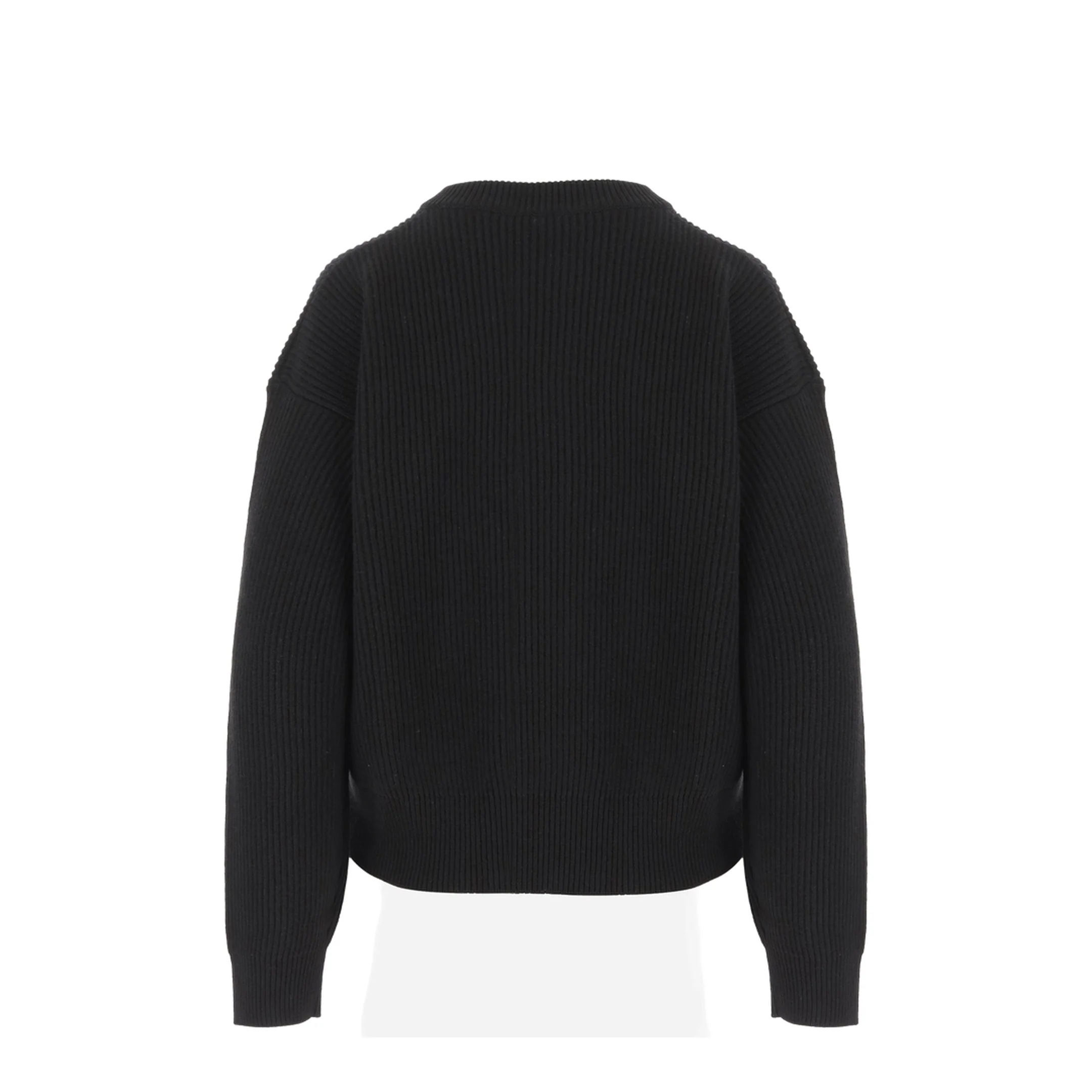 Ribbed Wool Sweater With Studs - Image 2
