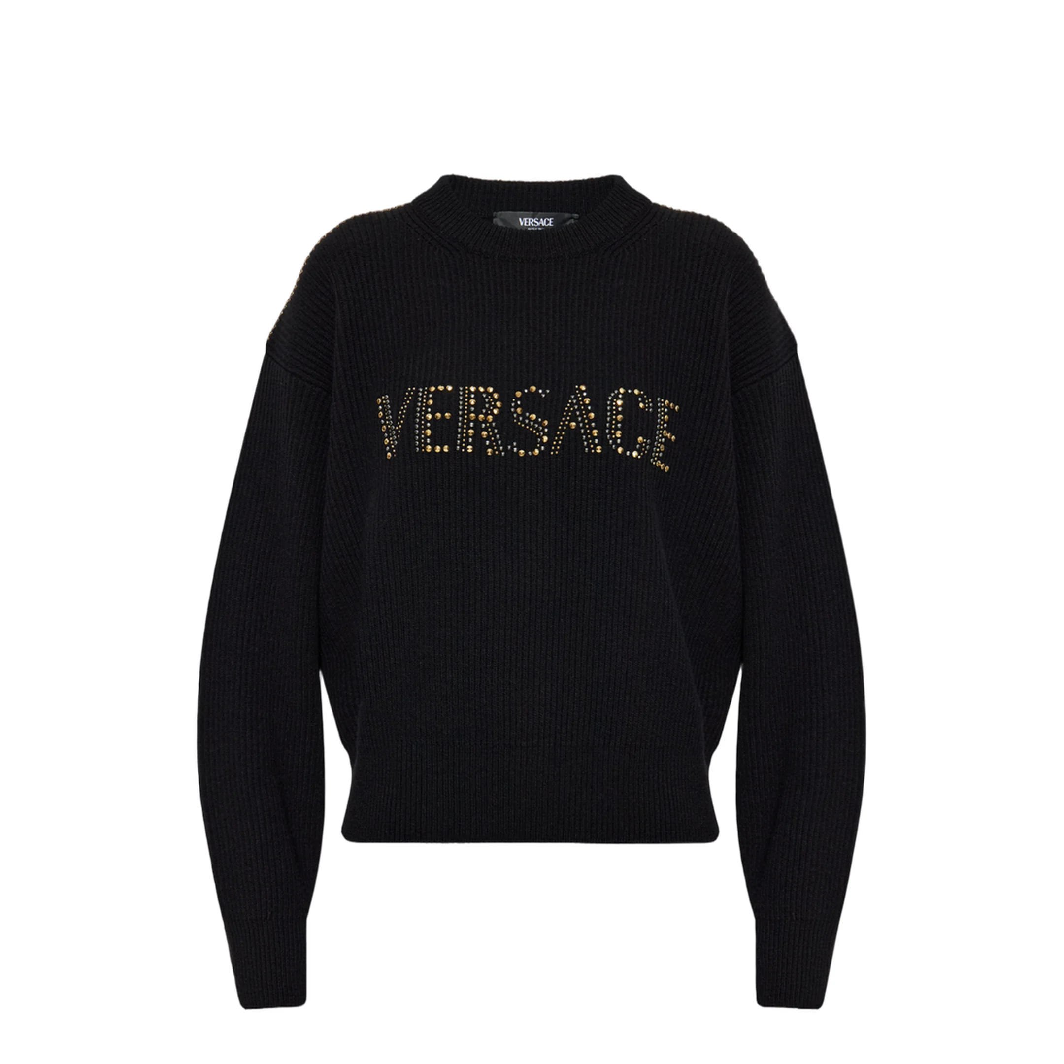 Ribbed Wool Sweater With Studs - Image 4