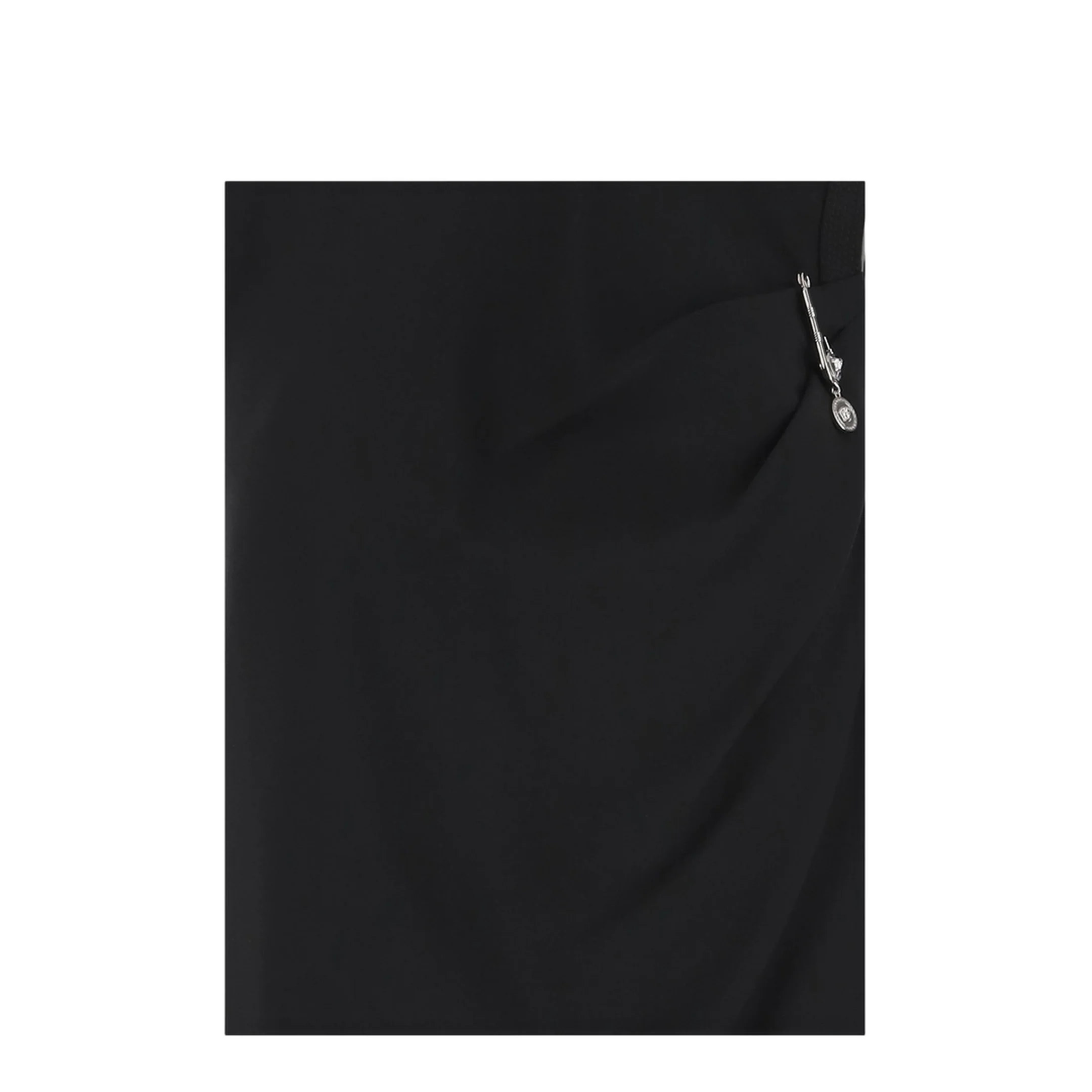 Satin Dress With Safety Pin - Image 3