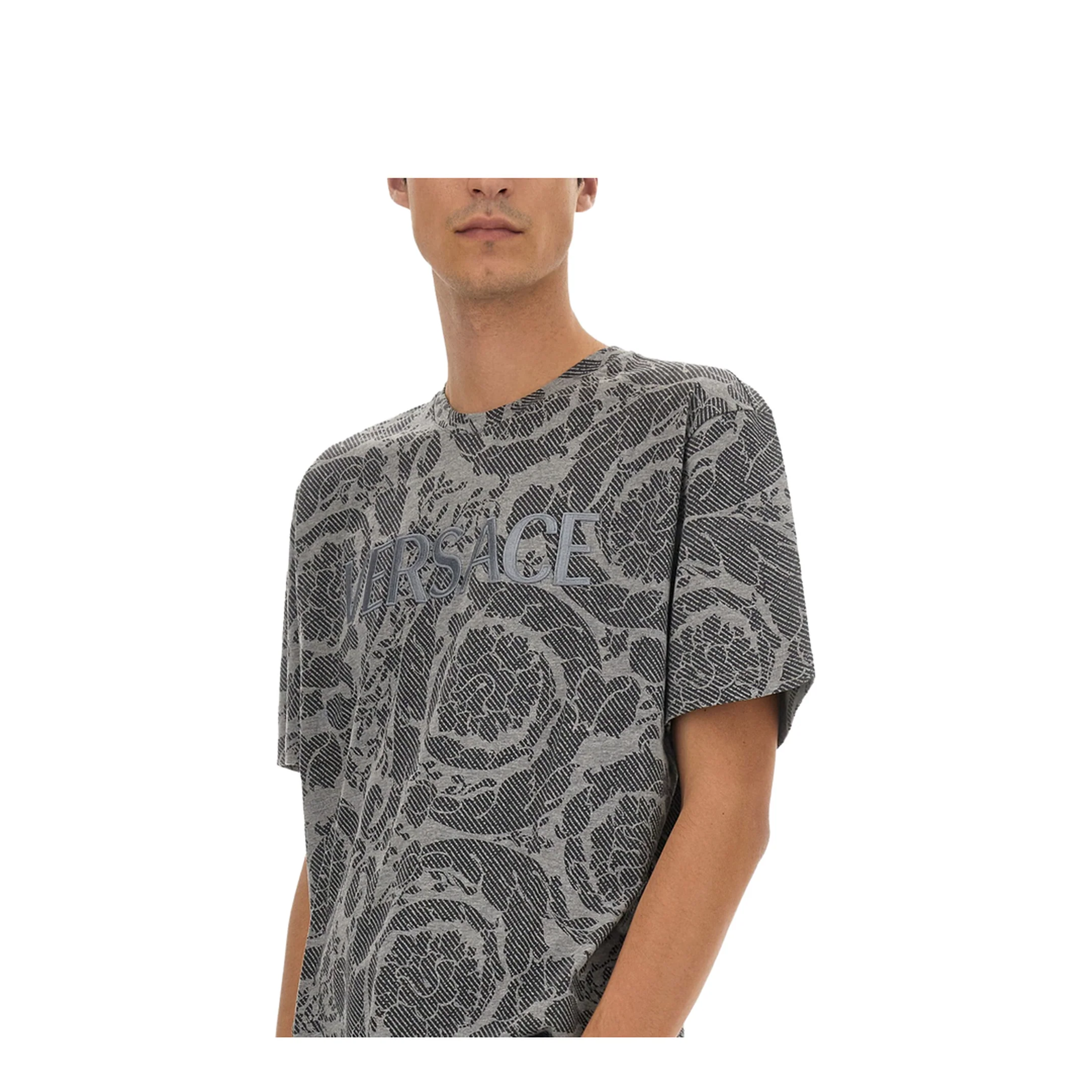 Silhouette Baroque Logo T-Shirt - Image 5