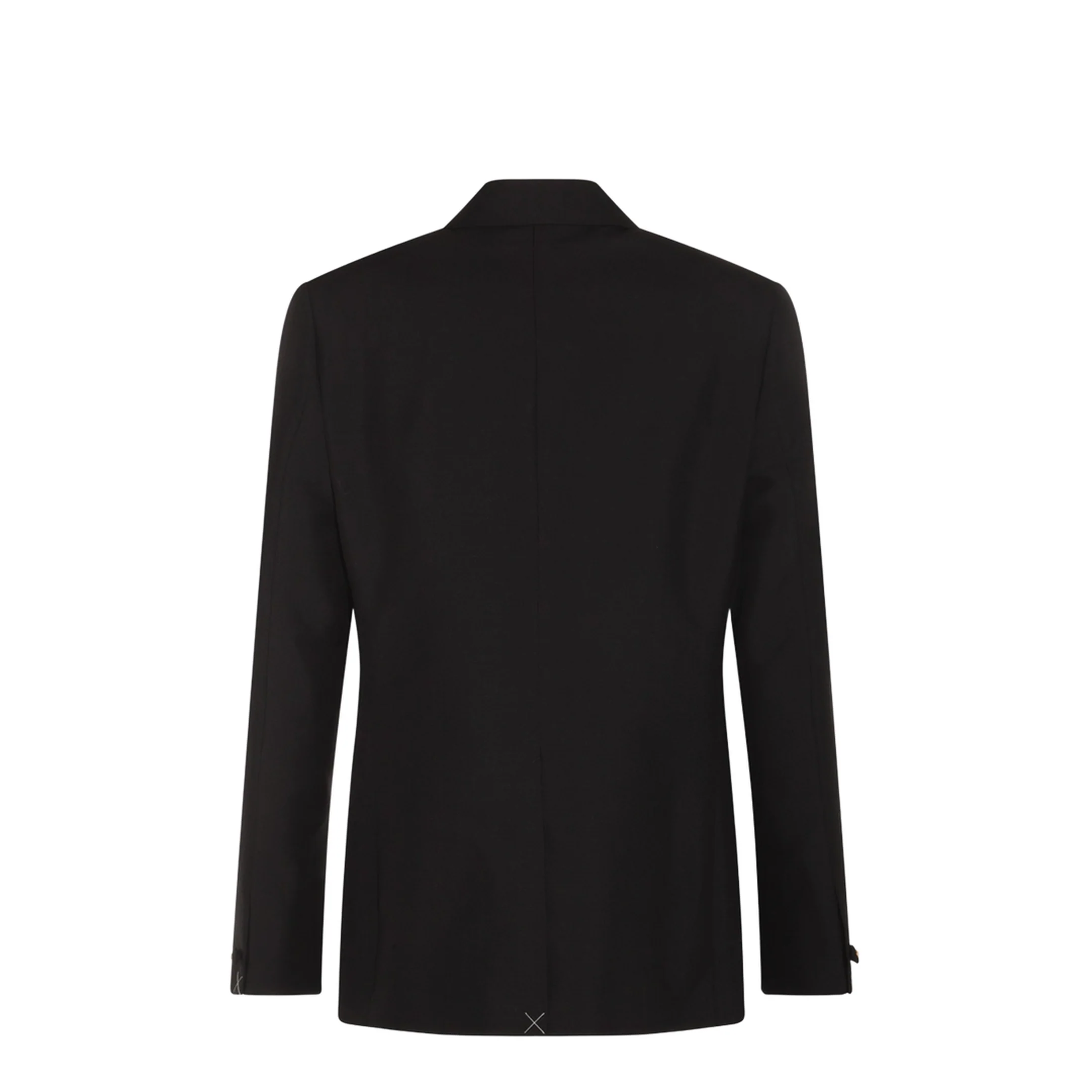 Single-Breasted Tailored Blazer Jacket Black - Image 5