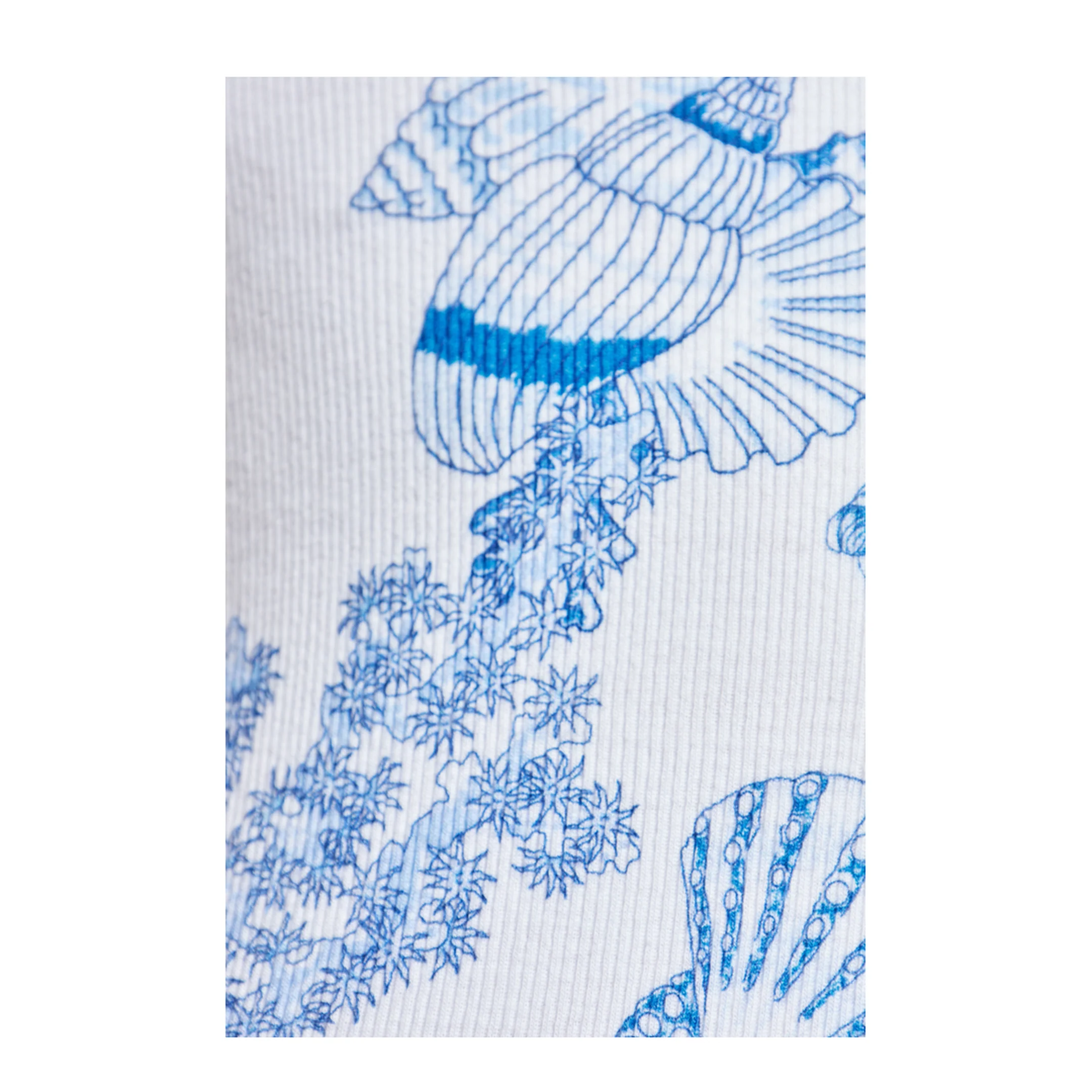 Men's Blue Coral Tank Top - Image 4