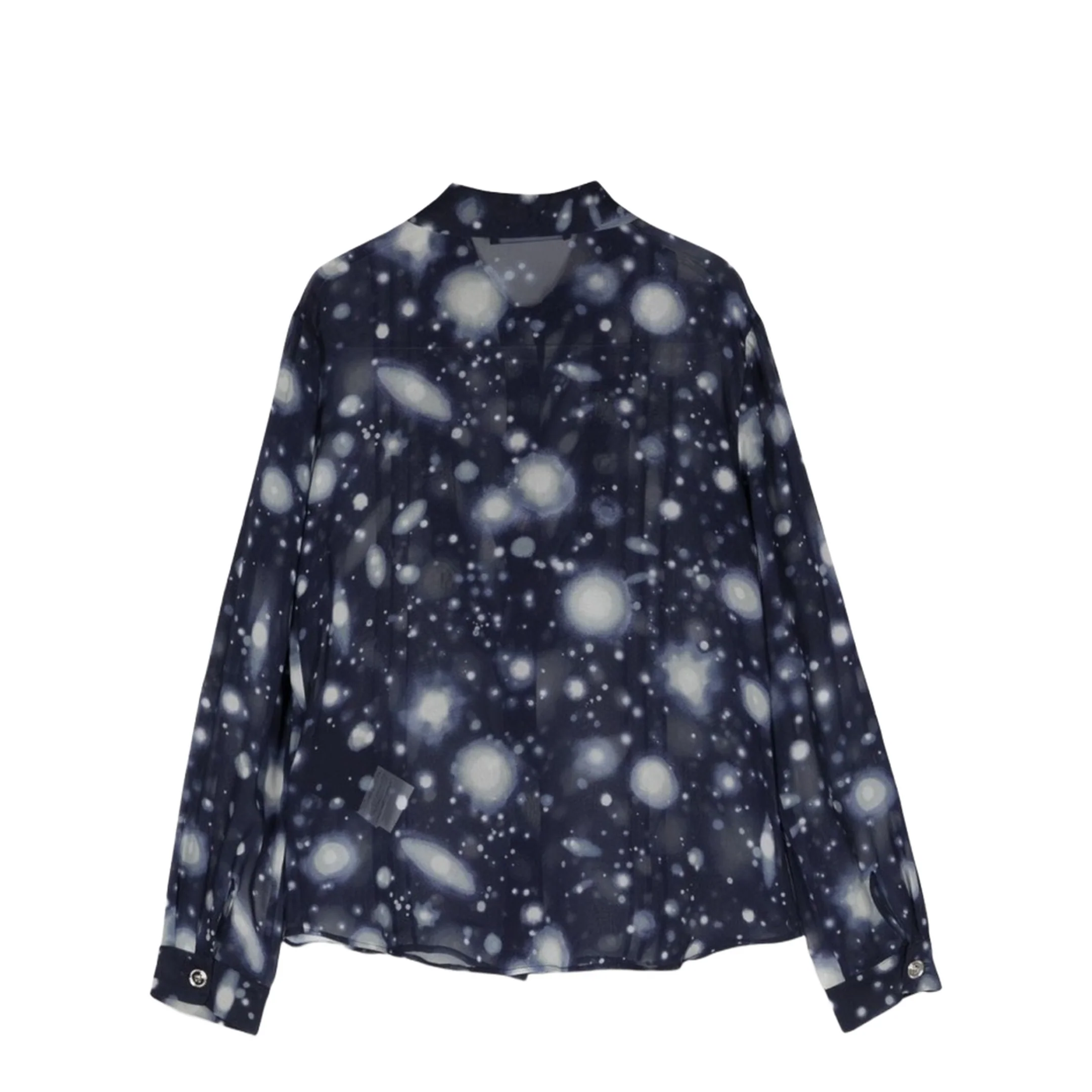 Multicolour Solar System Silk Shirt - Image 2