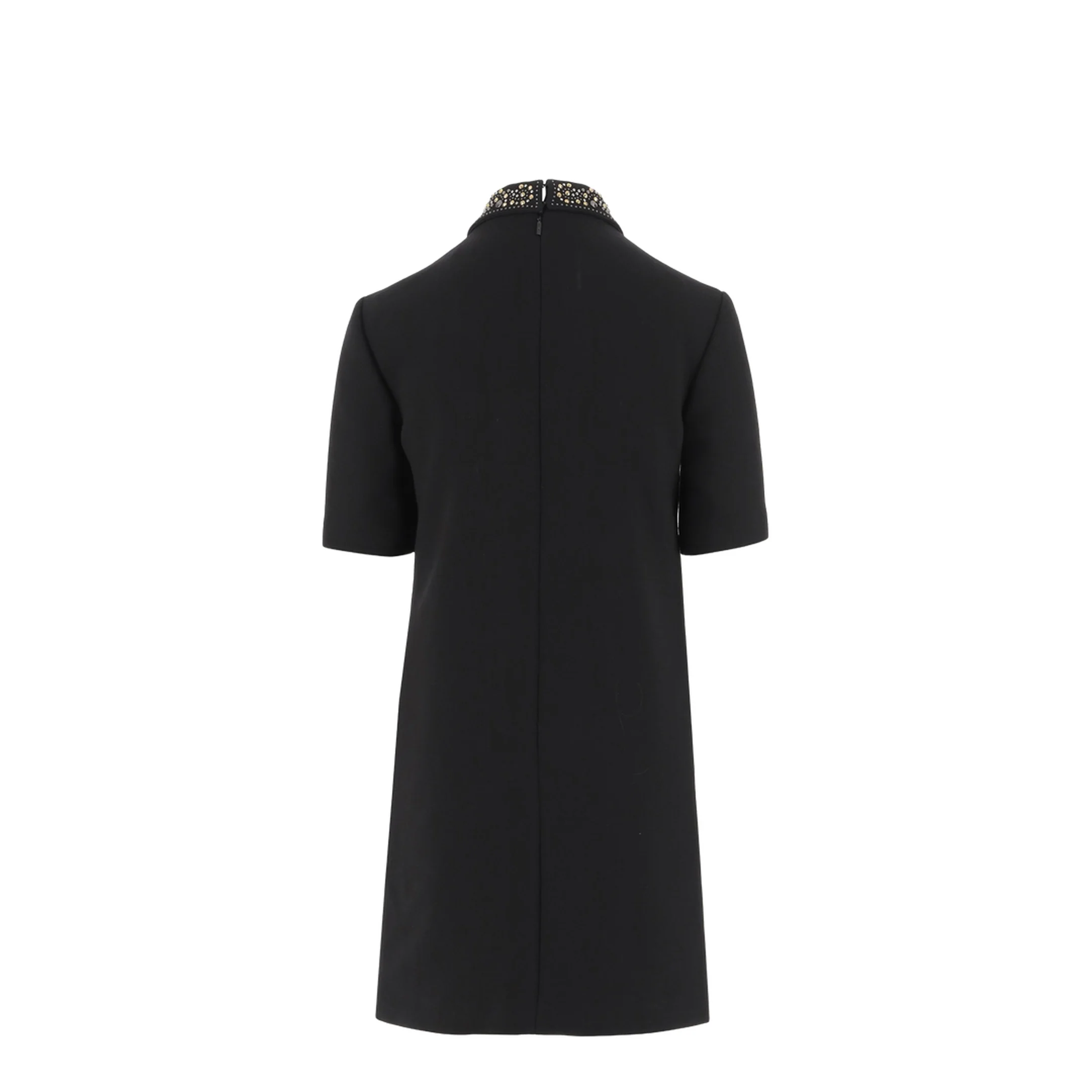 Studded Wool Crêpe Minidress - Image 2