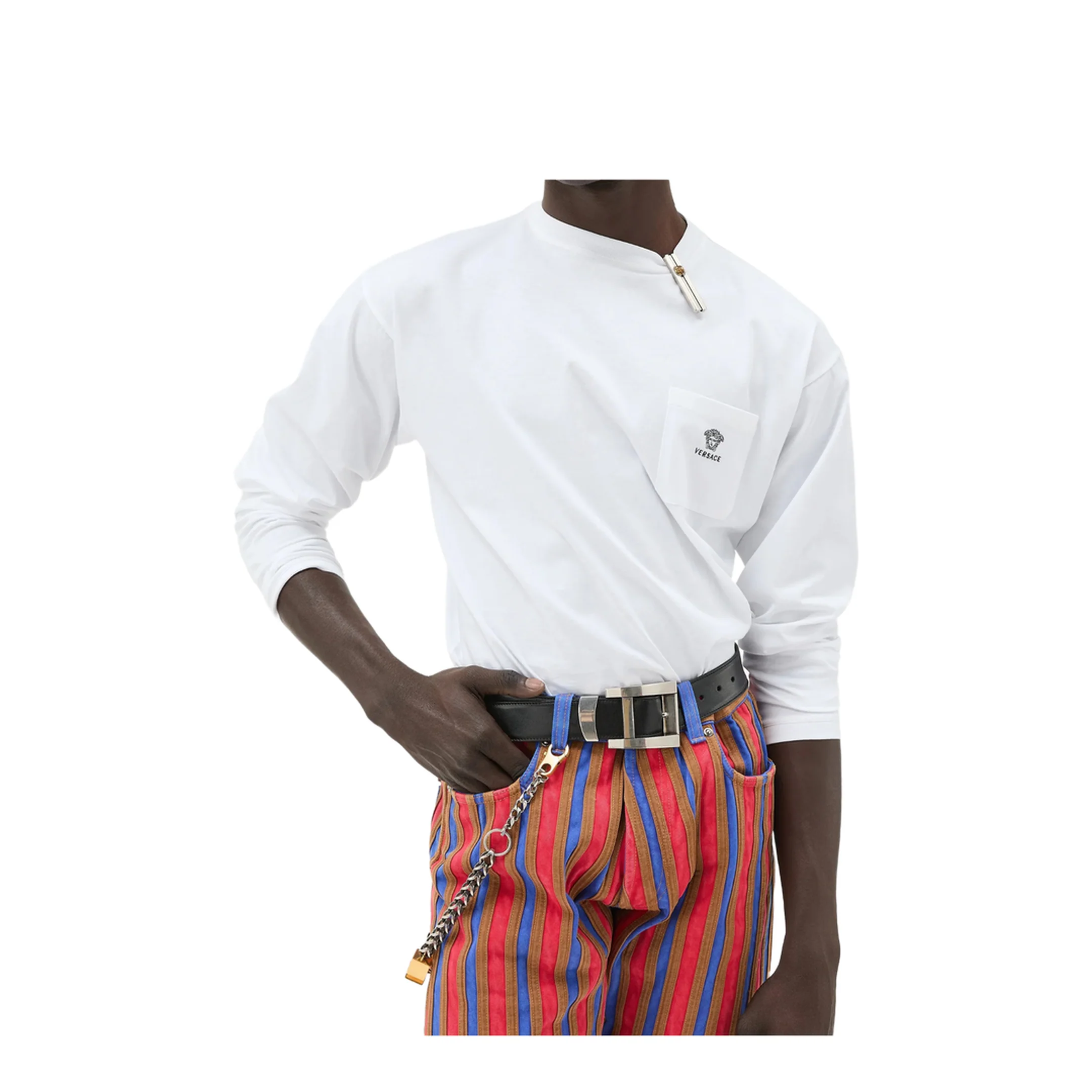 Long-Sleeved Shirt White - Image 2
