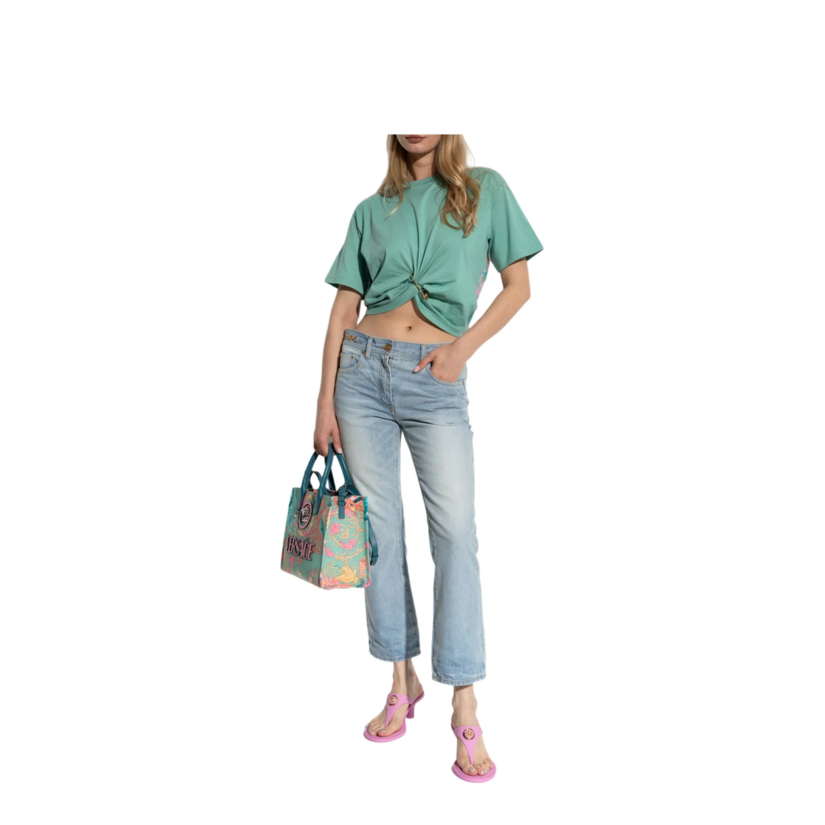 Top With A Decorative Safety Pin - Image 2