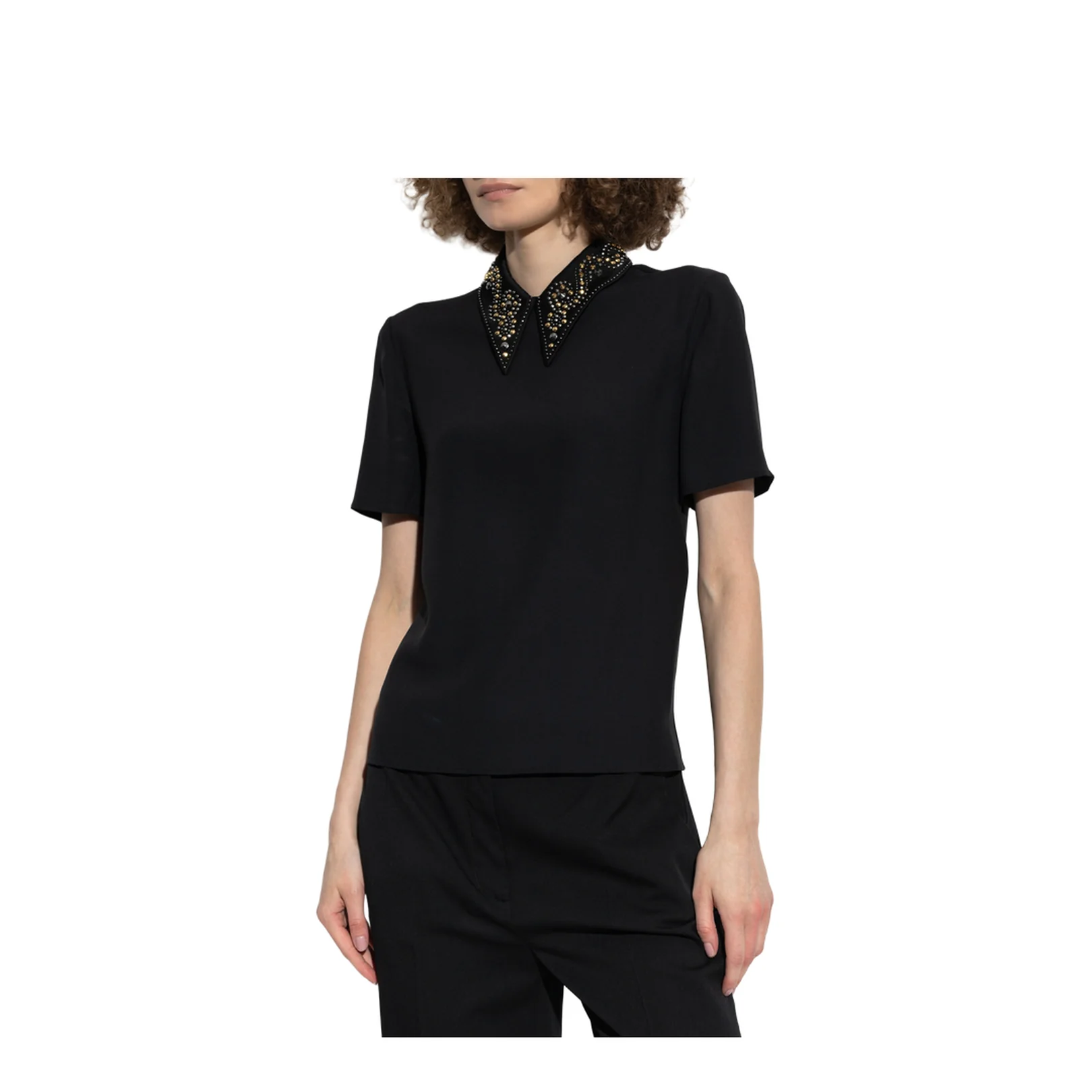 Top With Applications On The Collar - Image 3