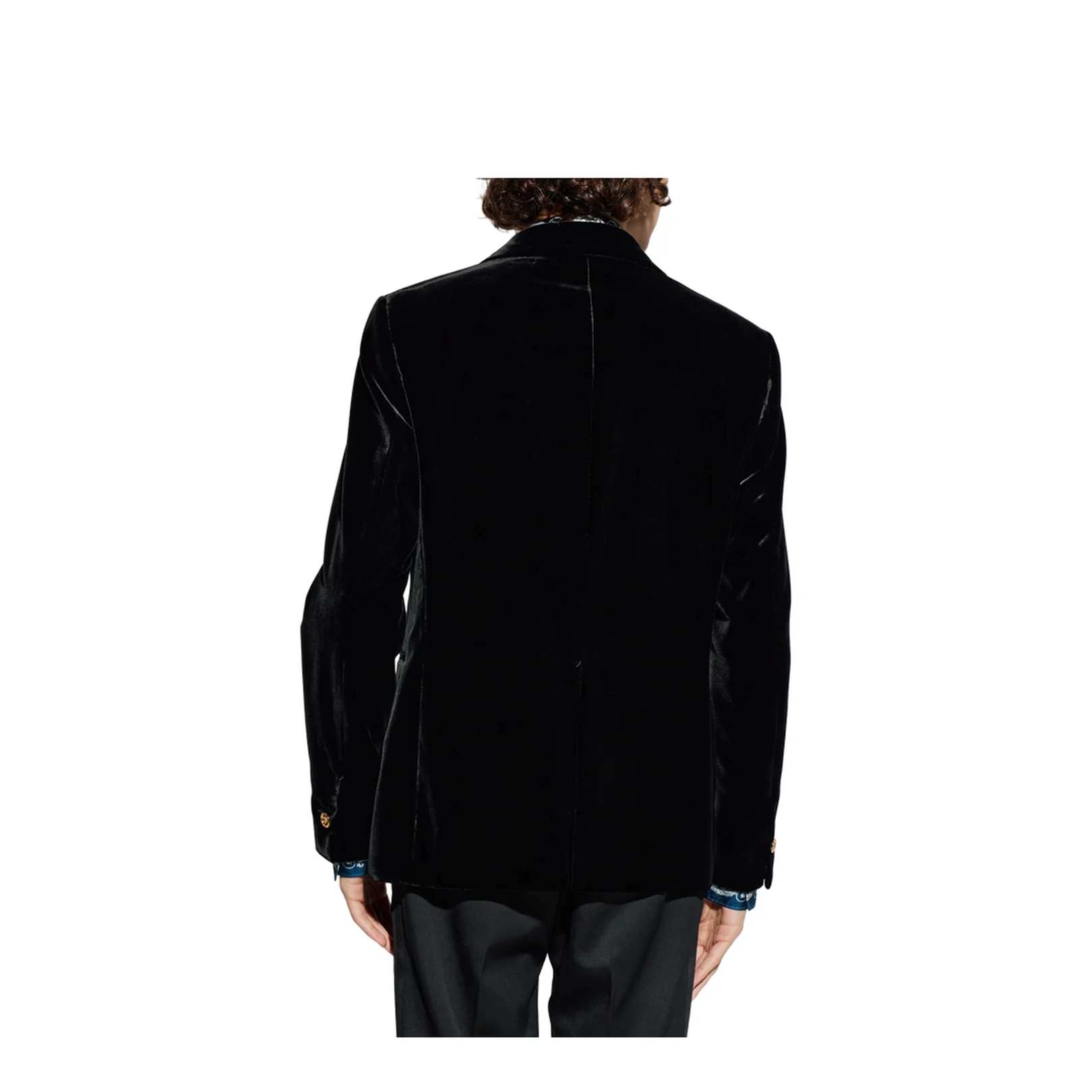 Velvet Blazer Black Velvet - Image 4