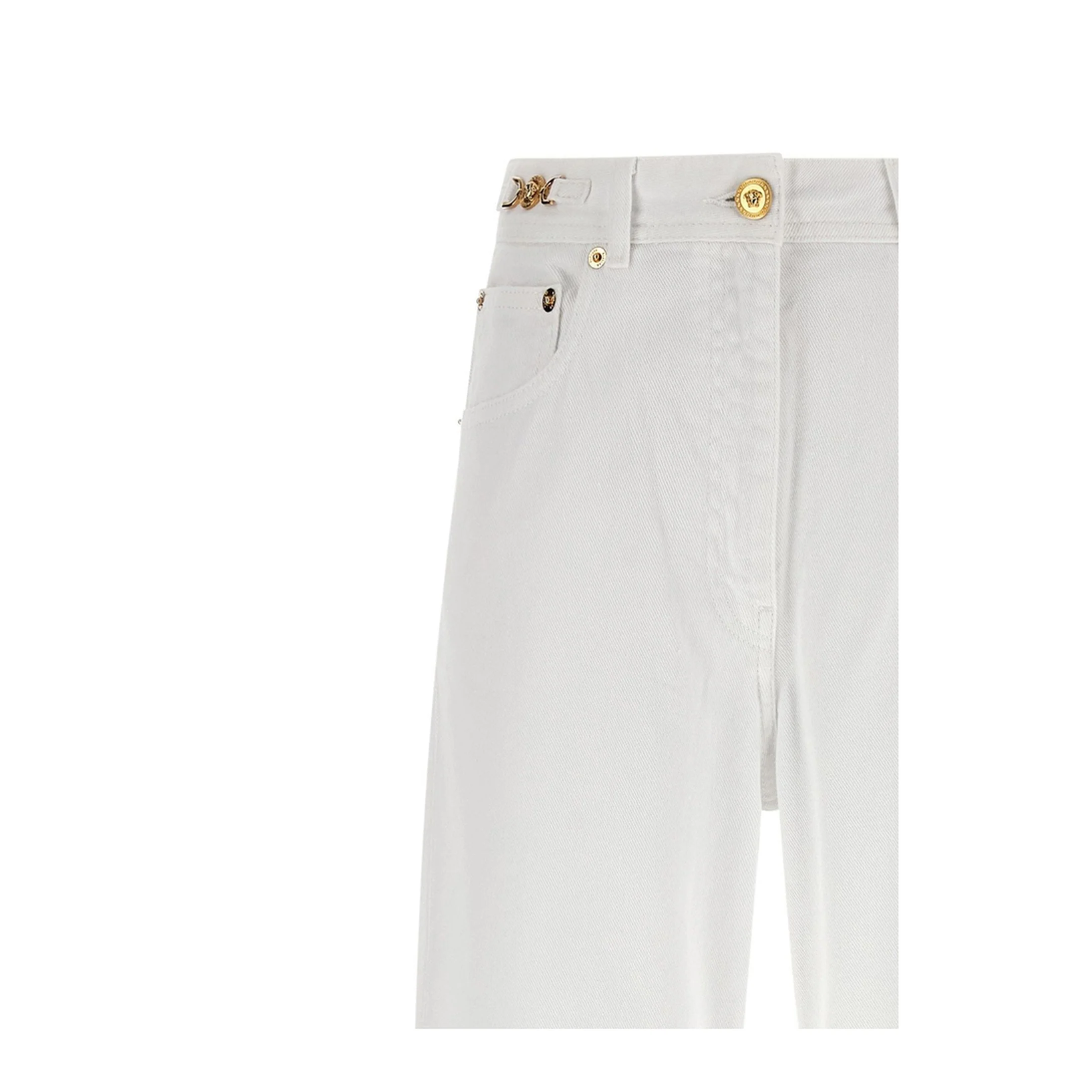 White Denim Jeans - Image 3
