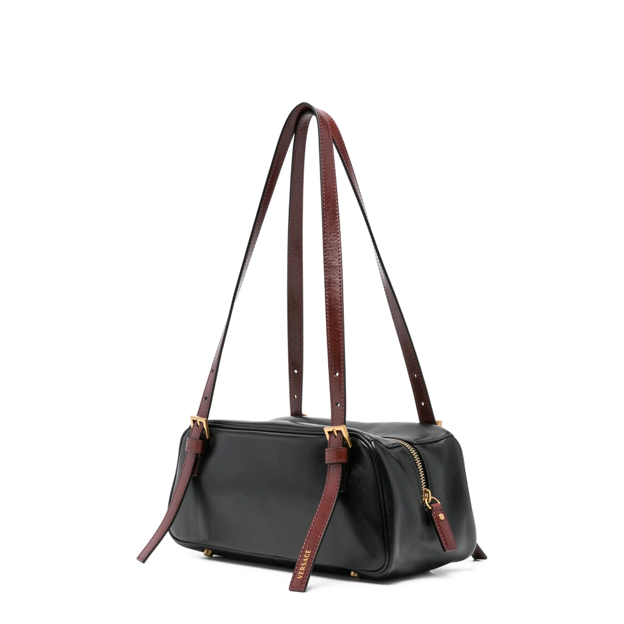 Emblème Nappa Bowling Bag - Black - Image 3