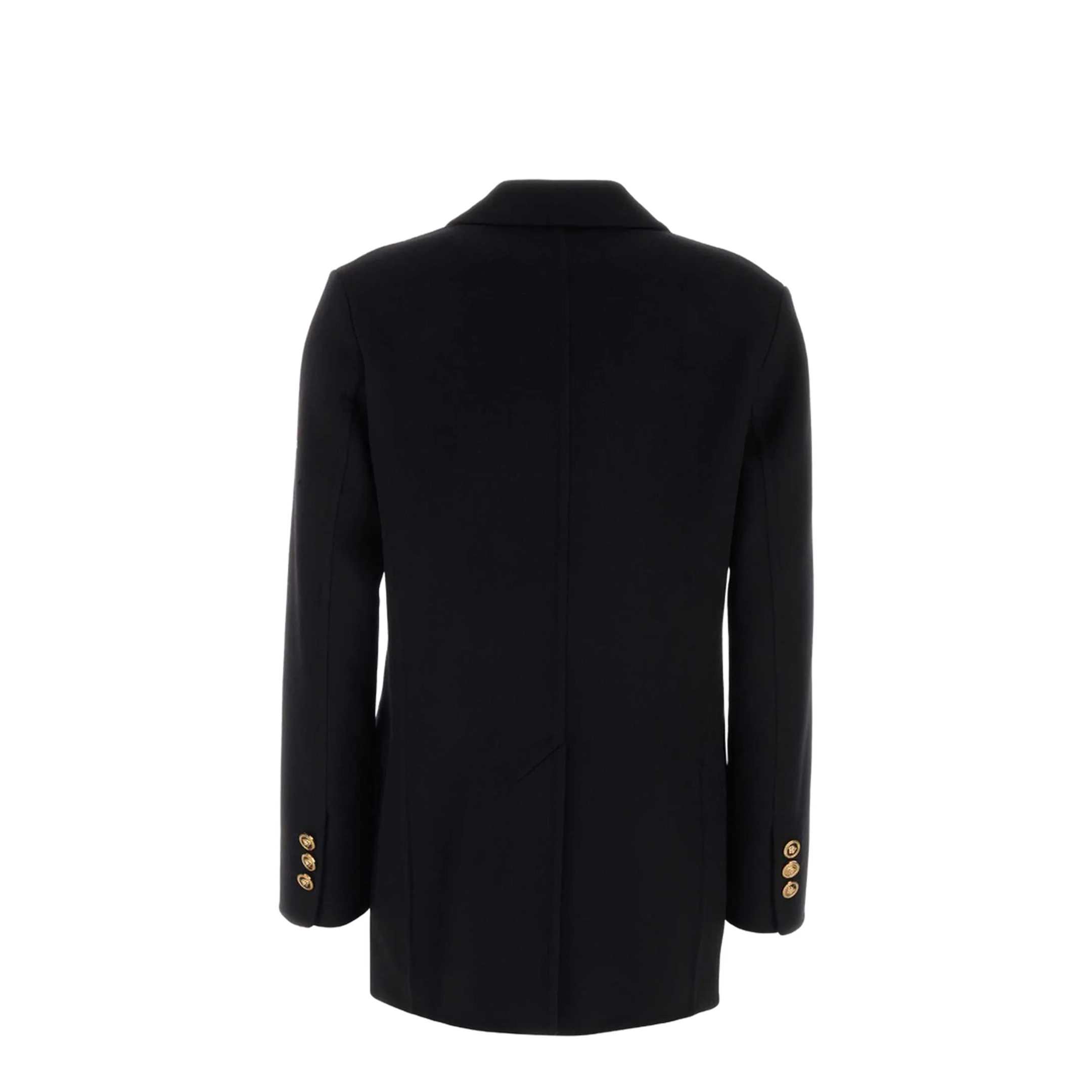 Wool and Cachemire Double-breasted Coat - Image 5