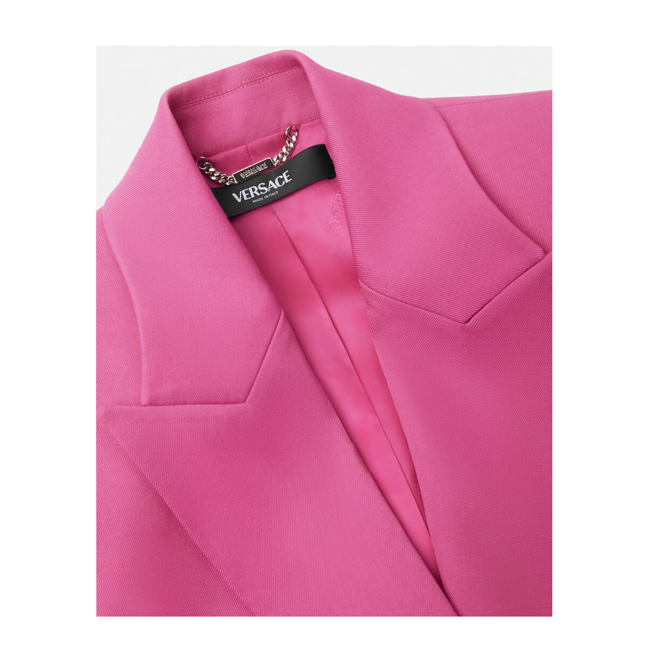 Wool Blazer with Closed Lapels - Image 2